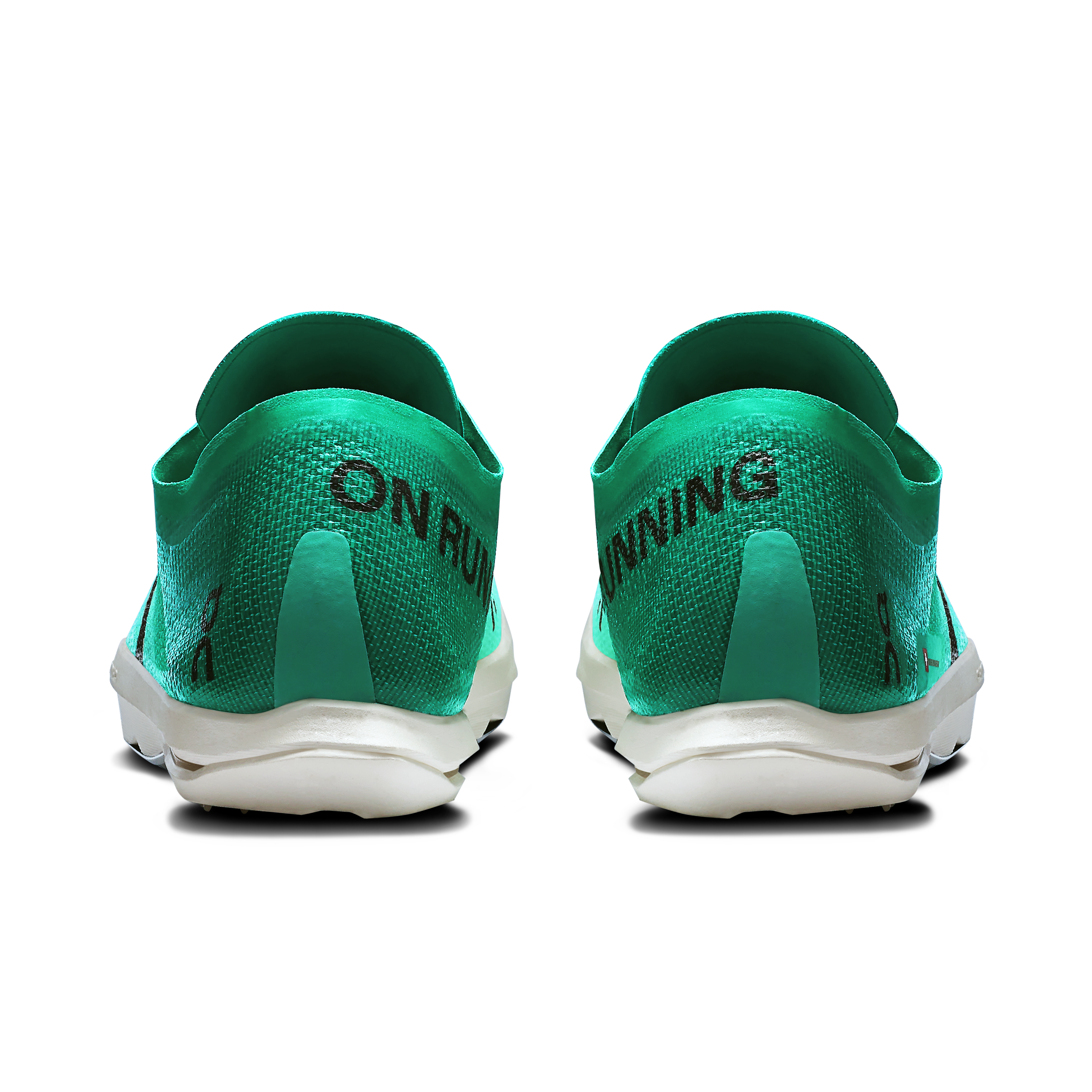 On Cloudspike Citius 2 Mint & White Femme Athlétisme Chaussures