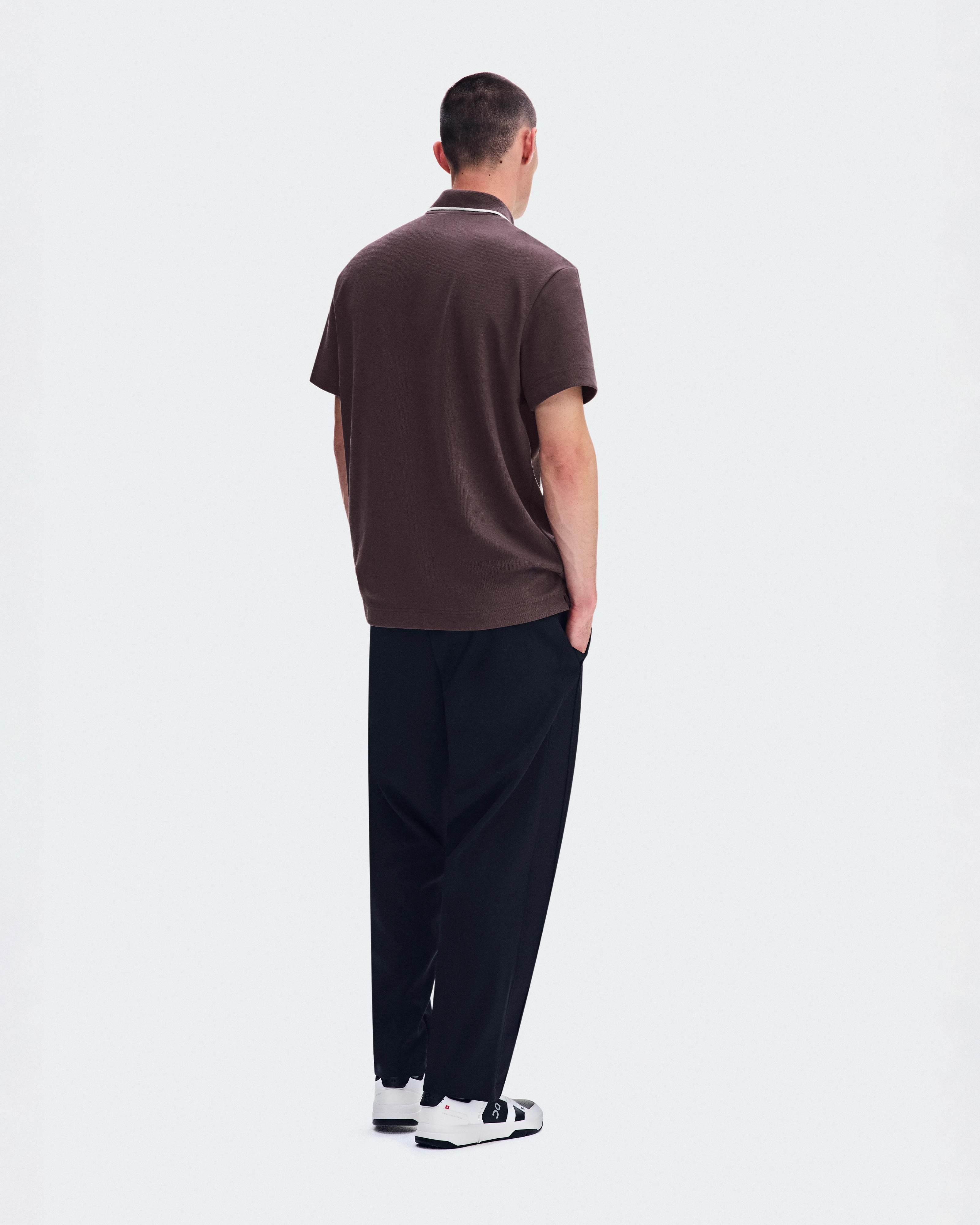 On Courtside Polo Mulberry Homme Hauts et t-shirts