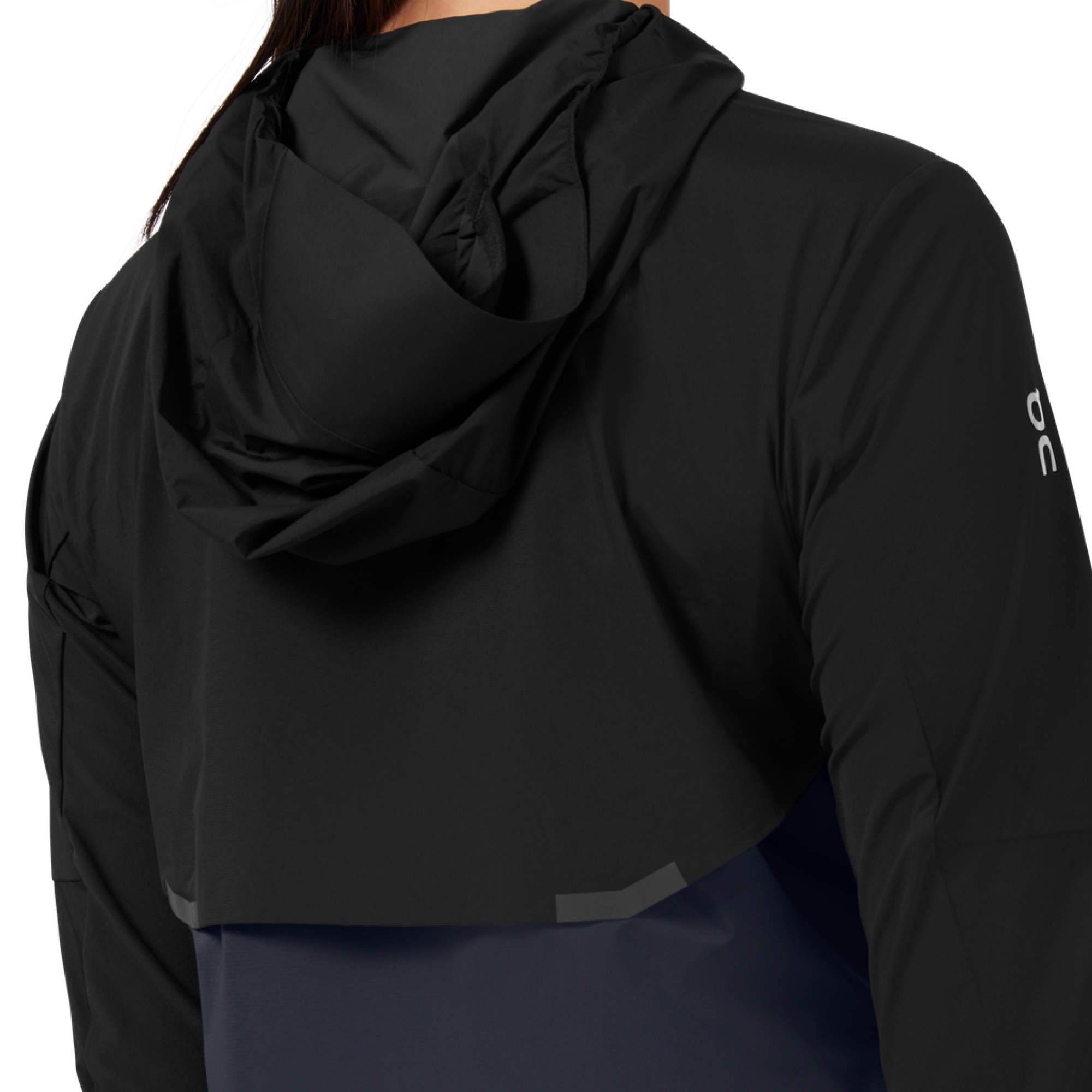 On Weather Jacket Black & Navy Femme Vestes