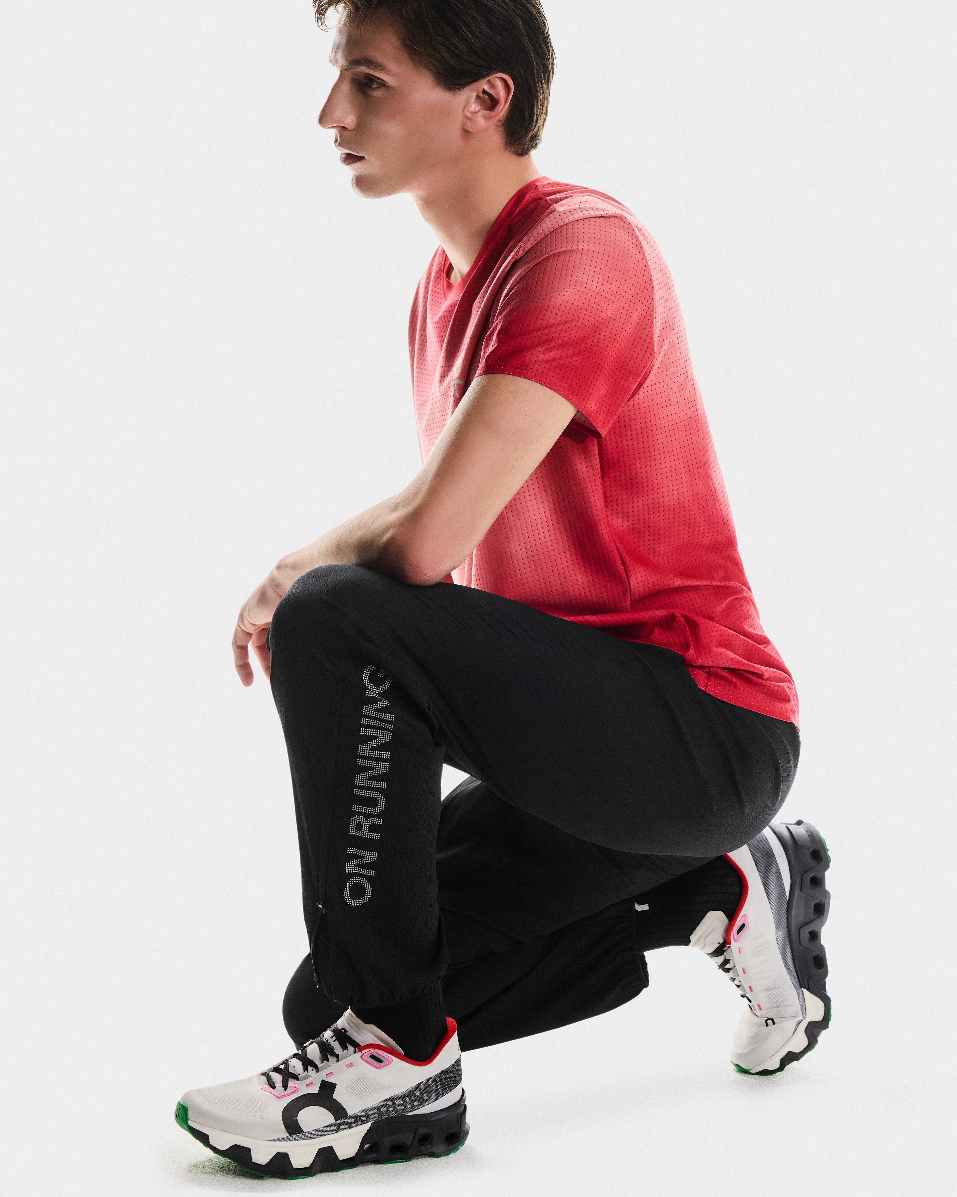 On Pace Pants Black Homme Pantalons