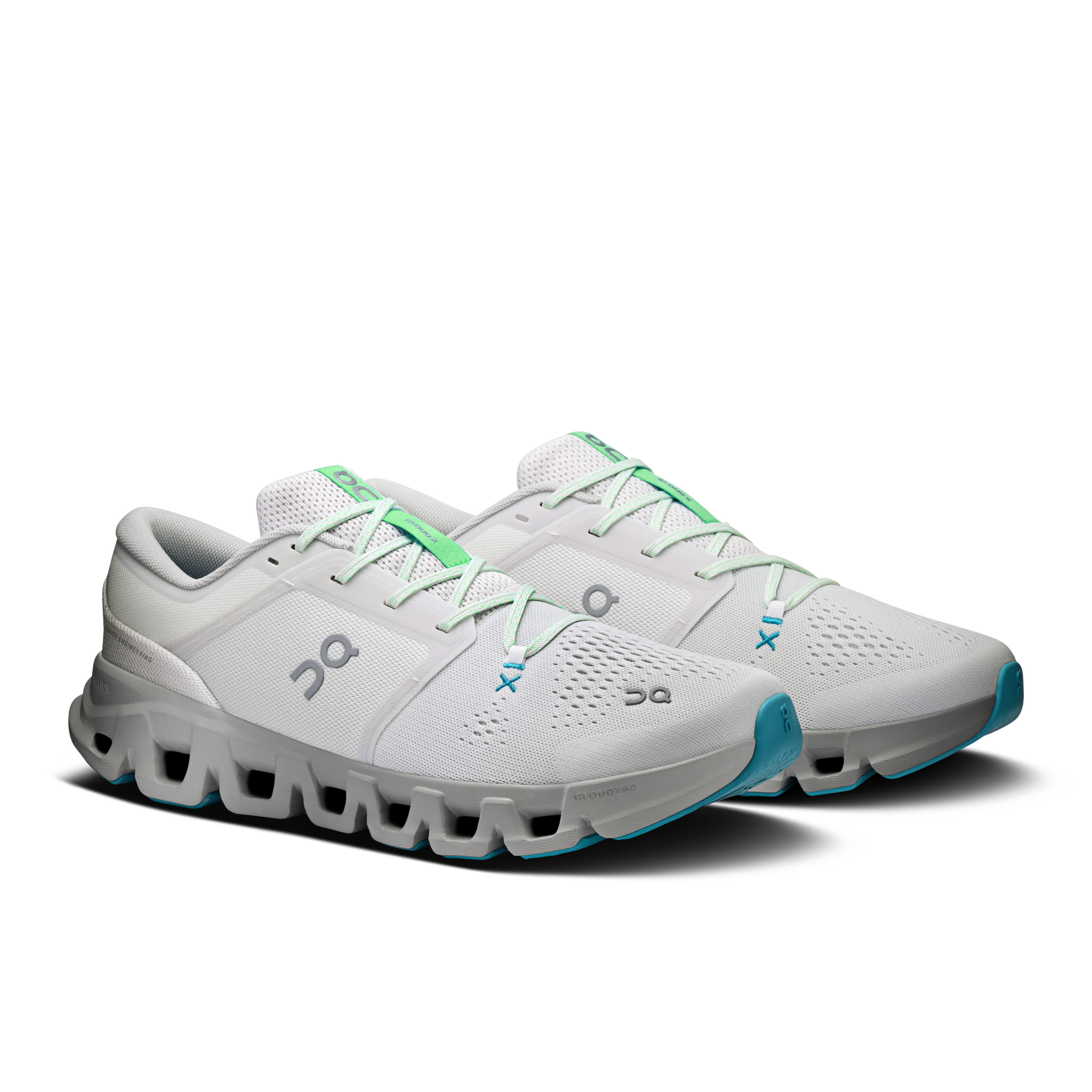 On Cloud X 5 Frost & Alloy Homme Active Life Chaussures