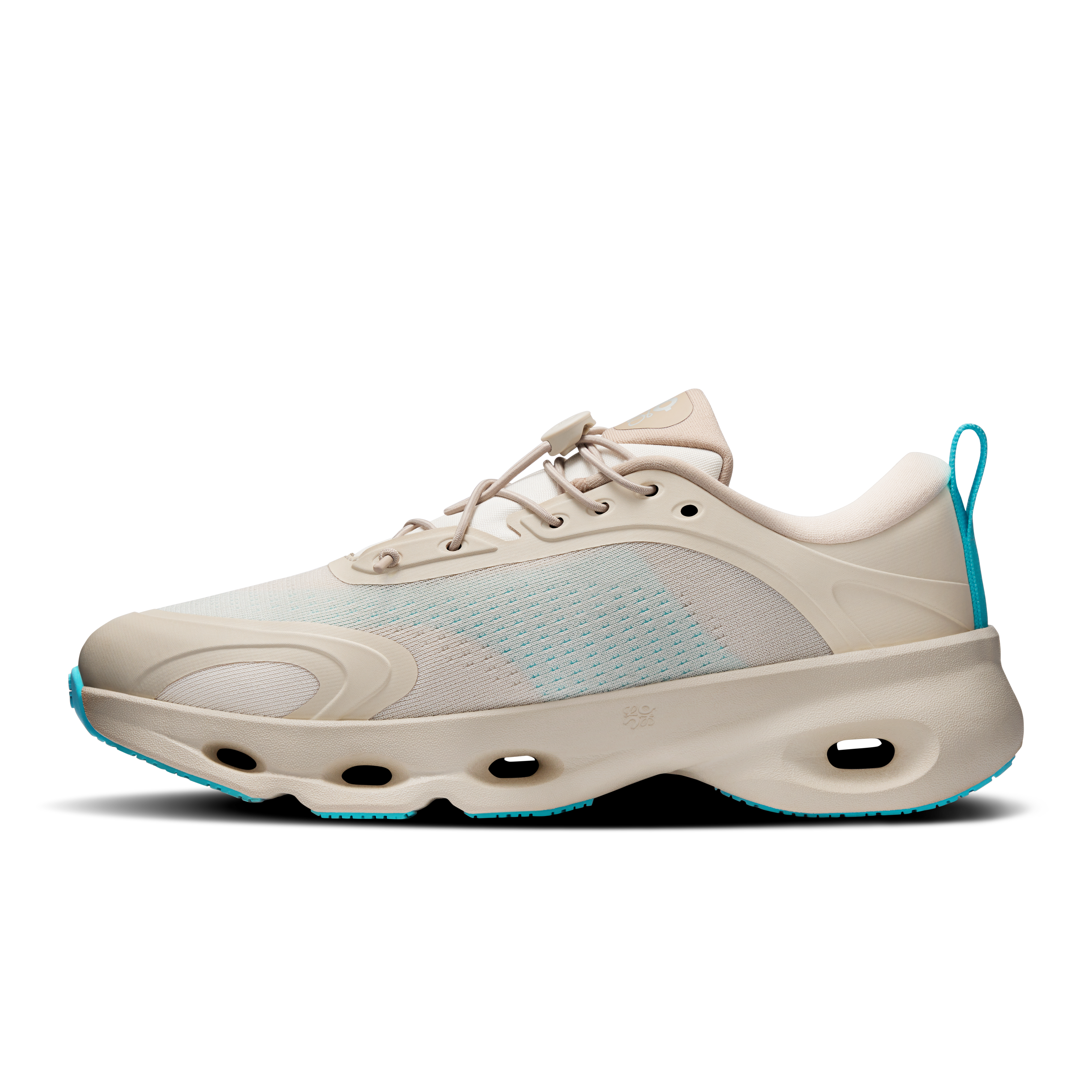 On Cloudsolo LOEWE Sand & Turquoise Femme Active Life Chaussures