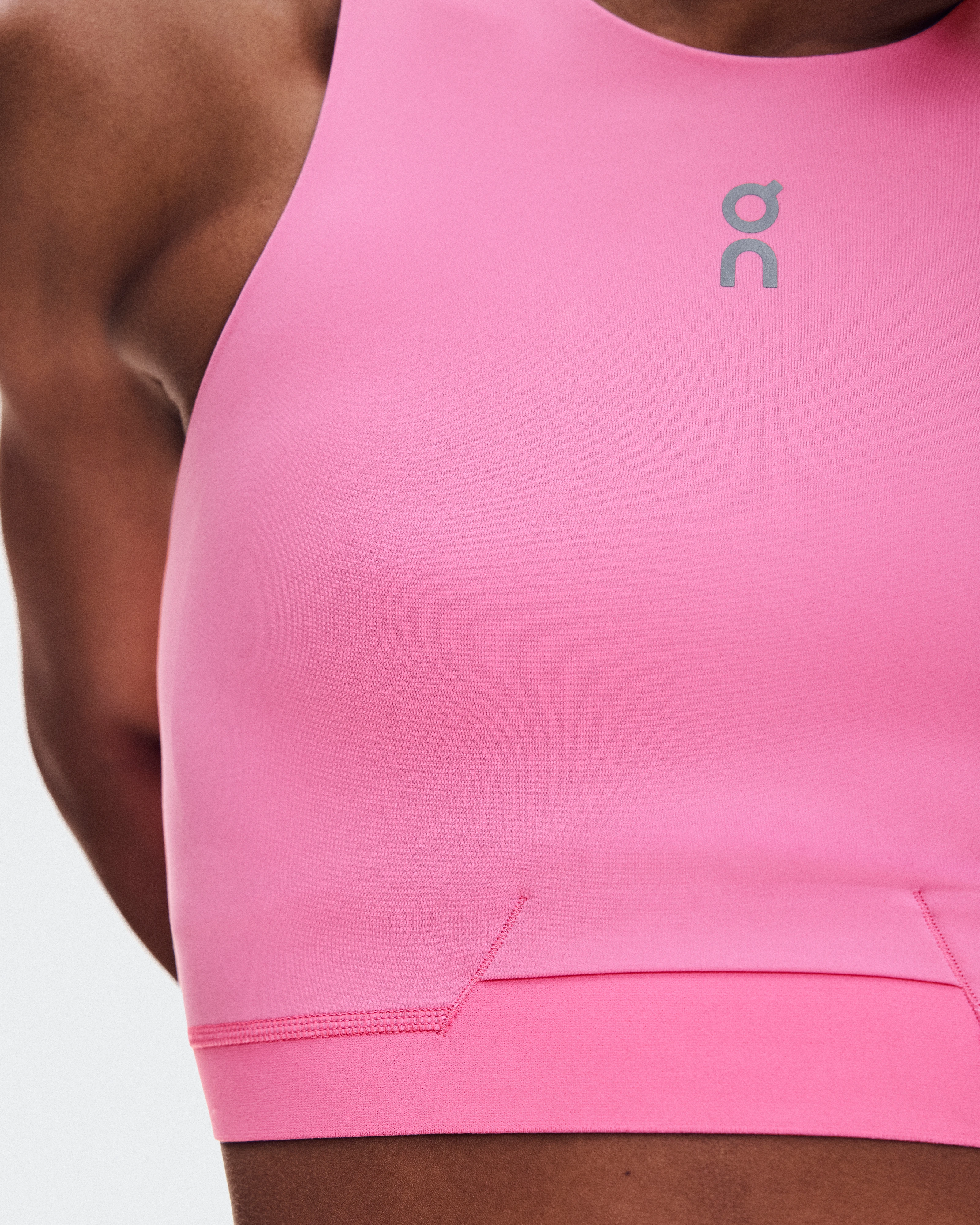 On Train 2-in-1 Crop Bubblegum Femme Hauts et t-shirts