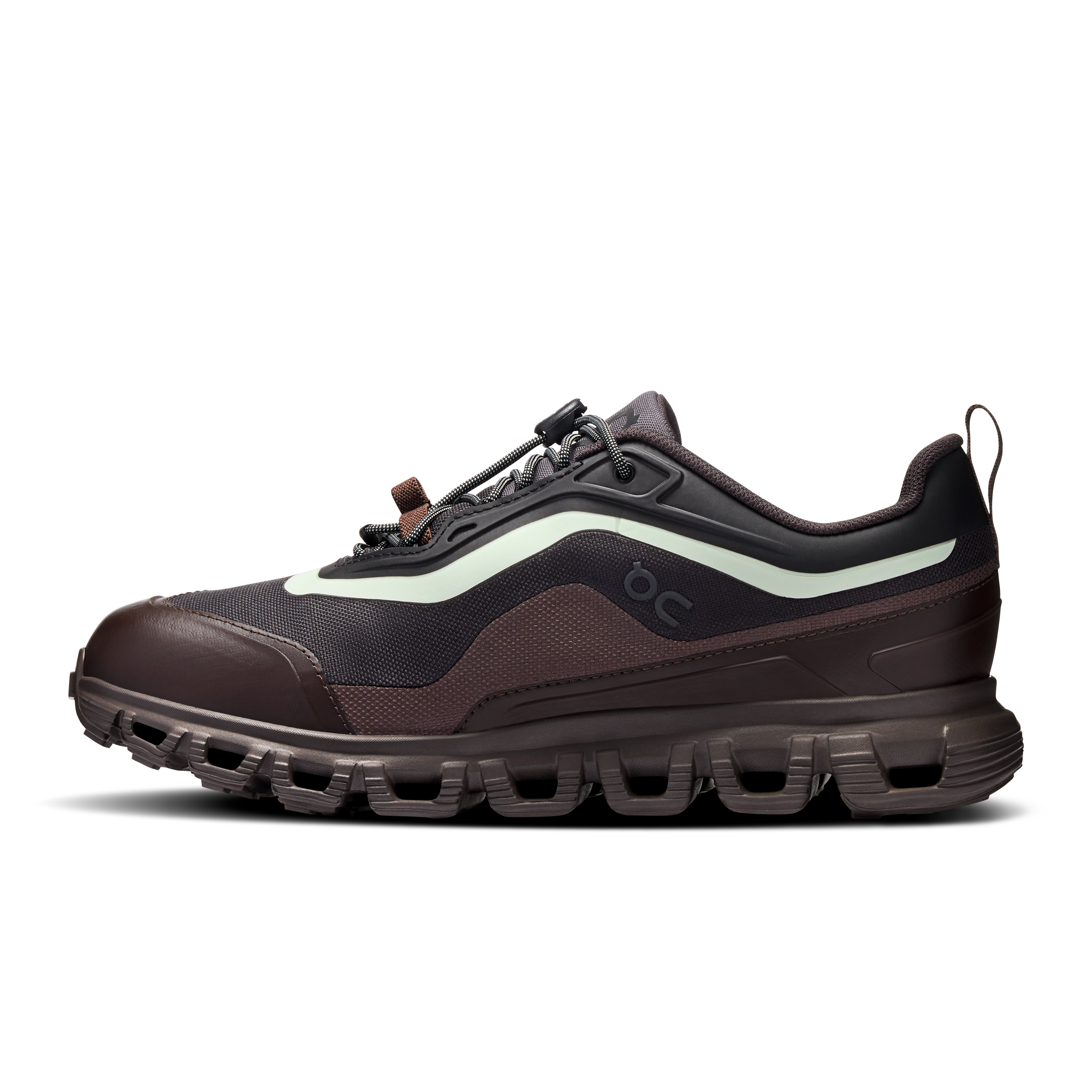 On Cloud 6 Geo Waterproof Black & Lima Femme Active Life Chaussures