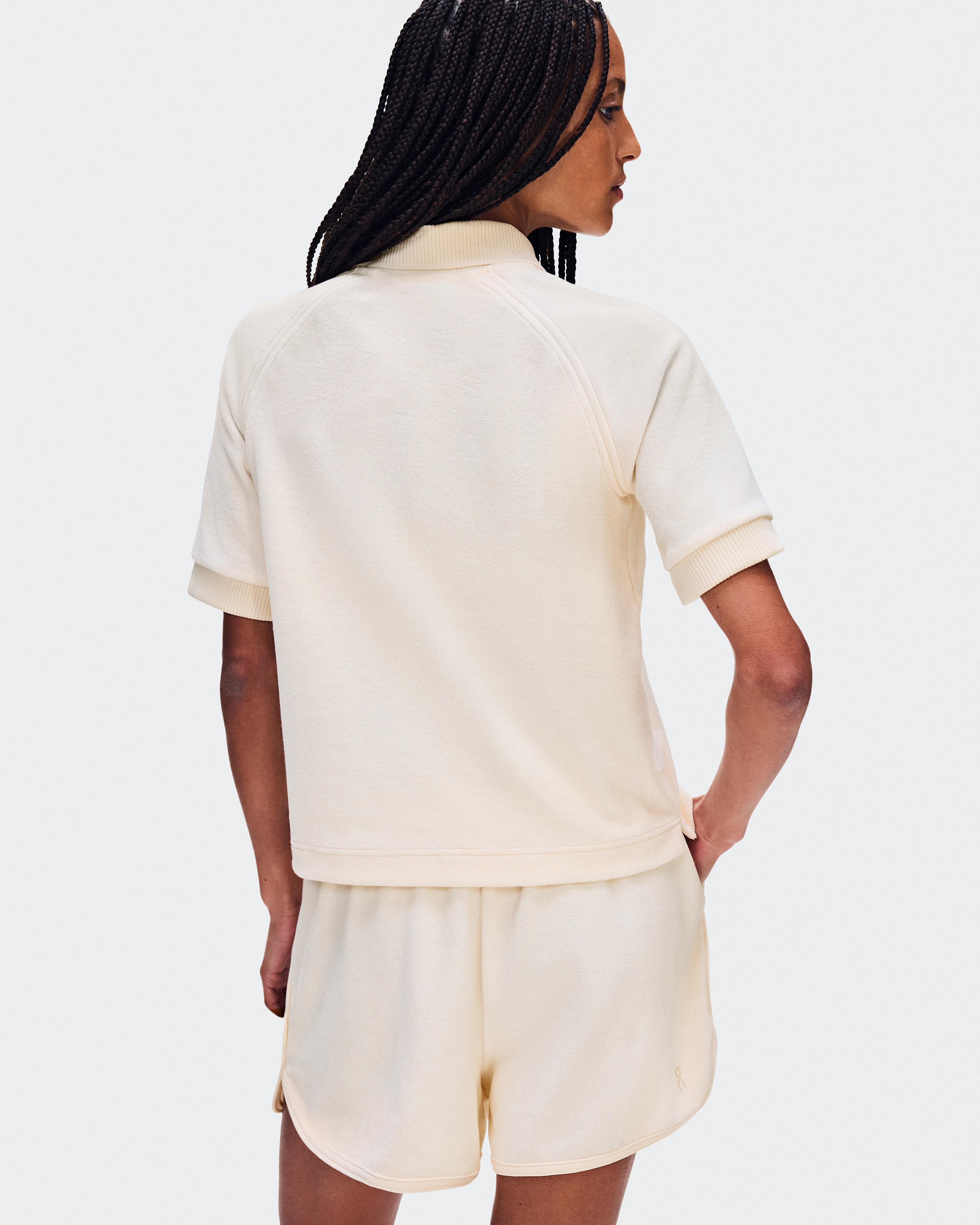 On Courtside Shorts Terry Chantilly Femme Active Life