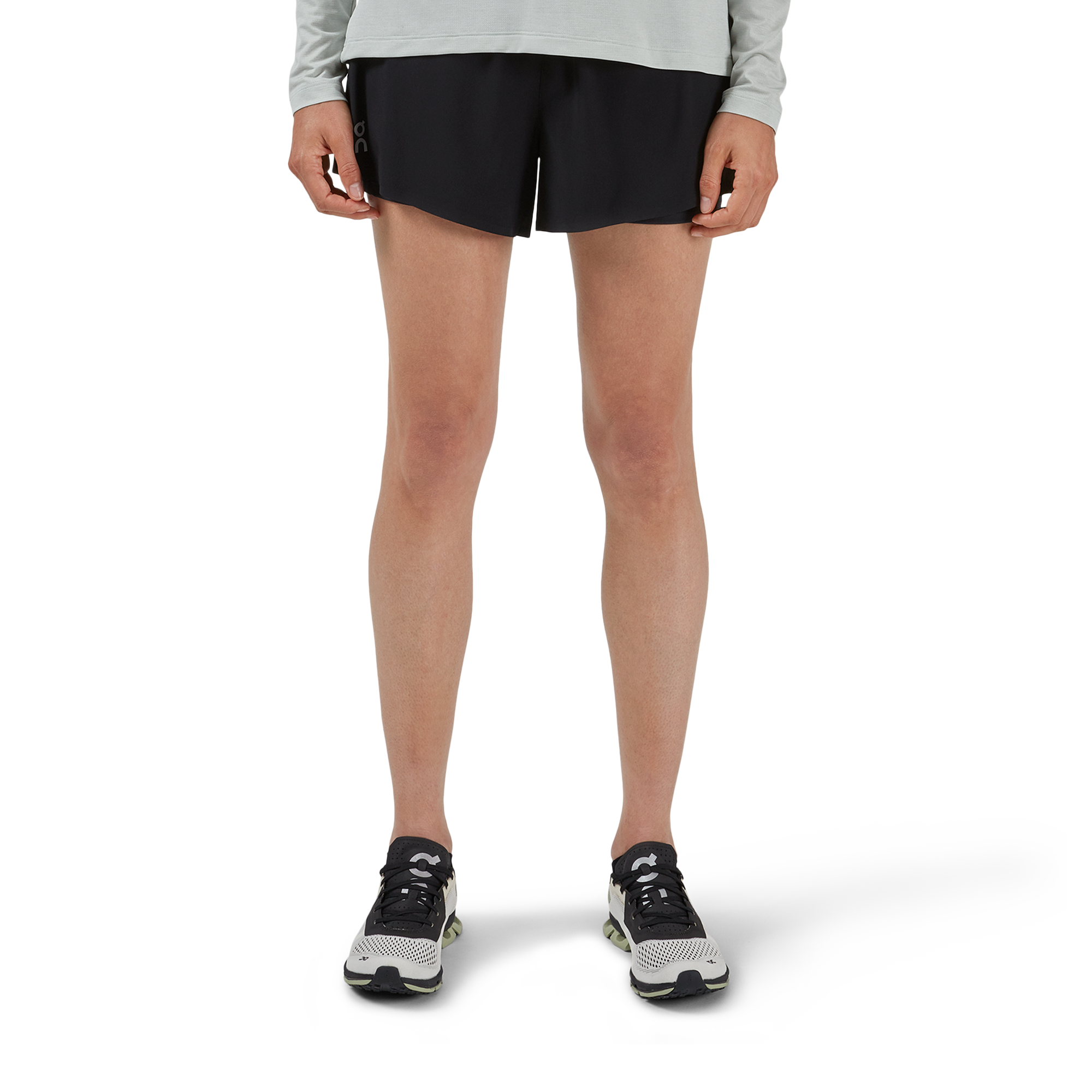 On Running Shorts Black Femme – Course, entraînement, séchage rapide, léger Shorts