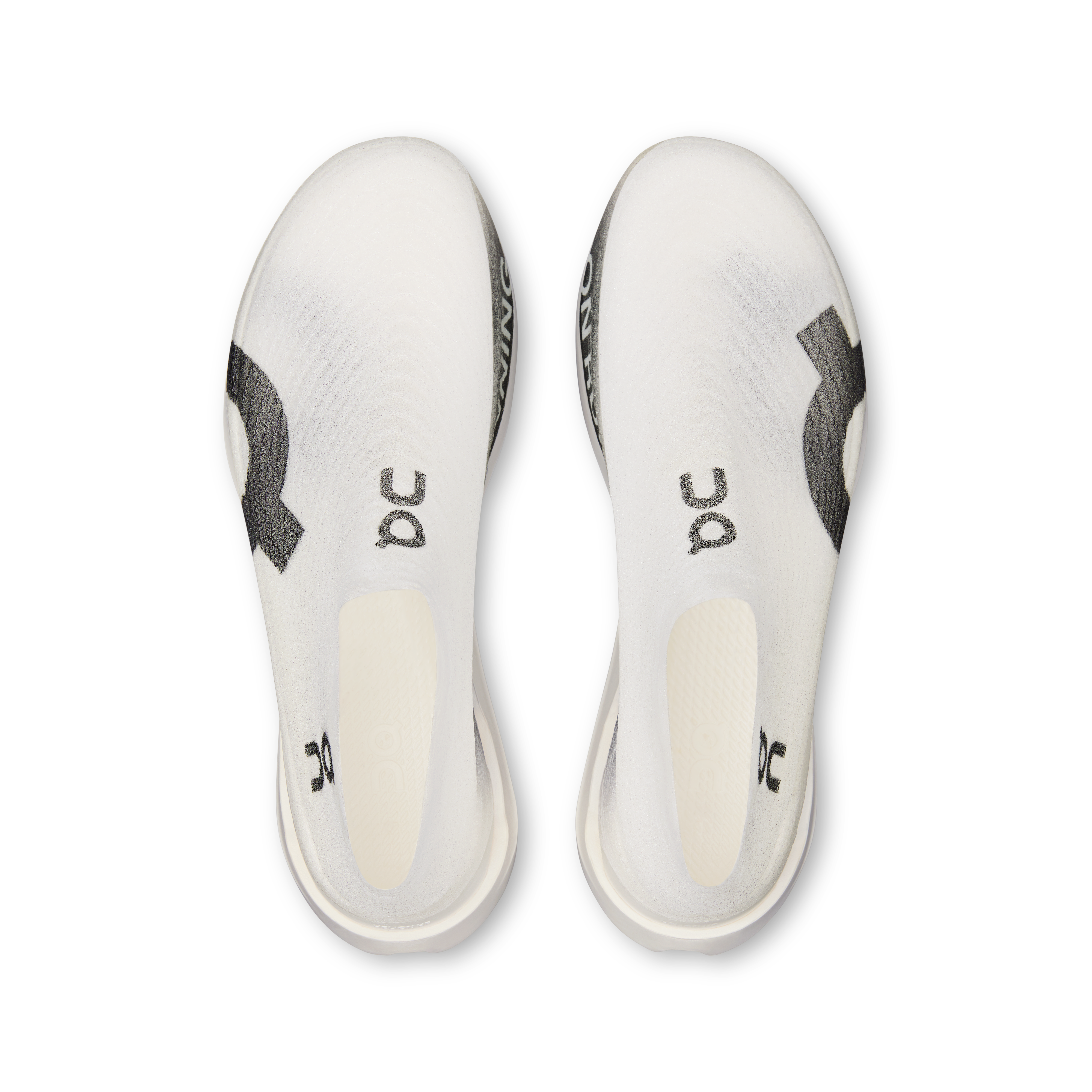 On LightSpray Cloudboom Strike White & Black Unisexe Running sur route Chaussures
