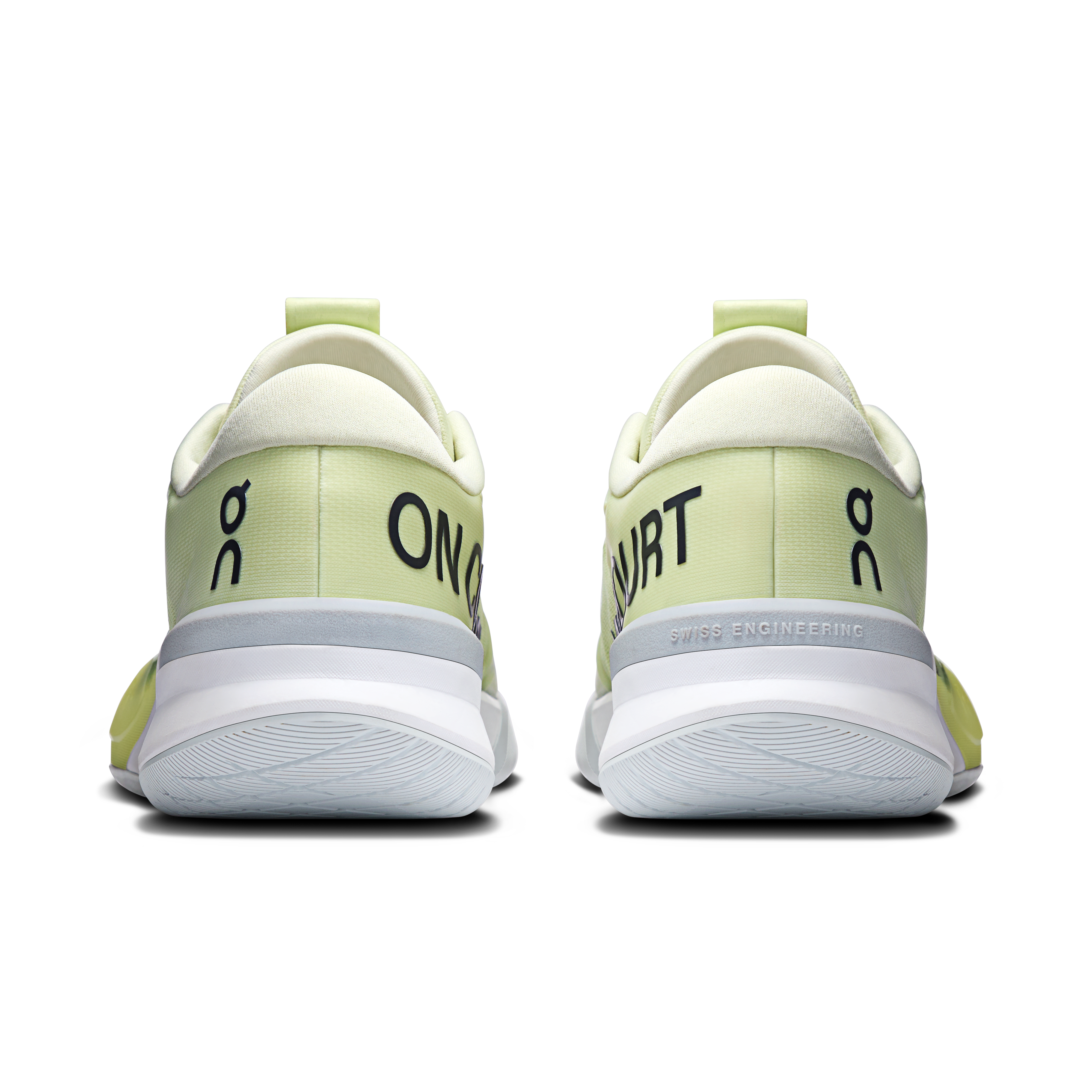 On THE ROGER Pro 3 Linen & Lime Homme Tennis Chaussures