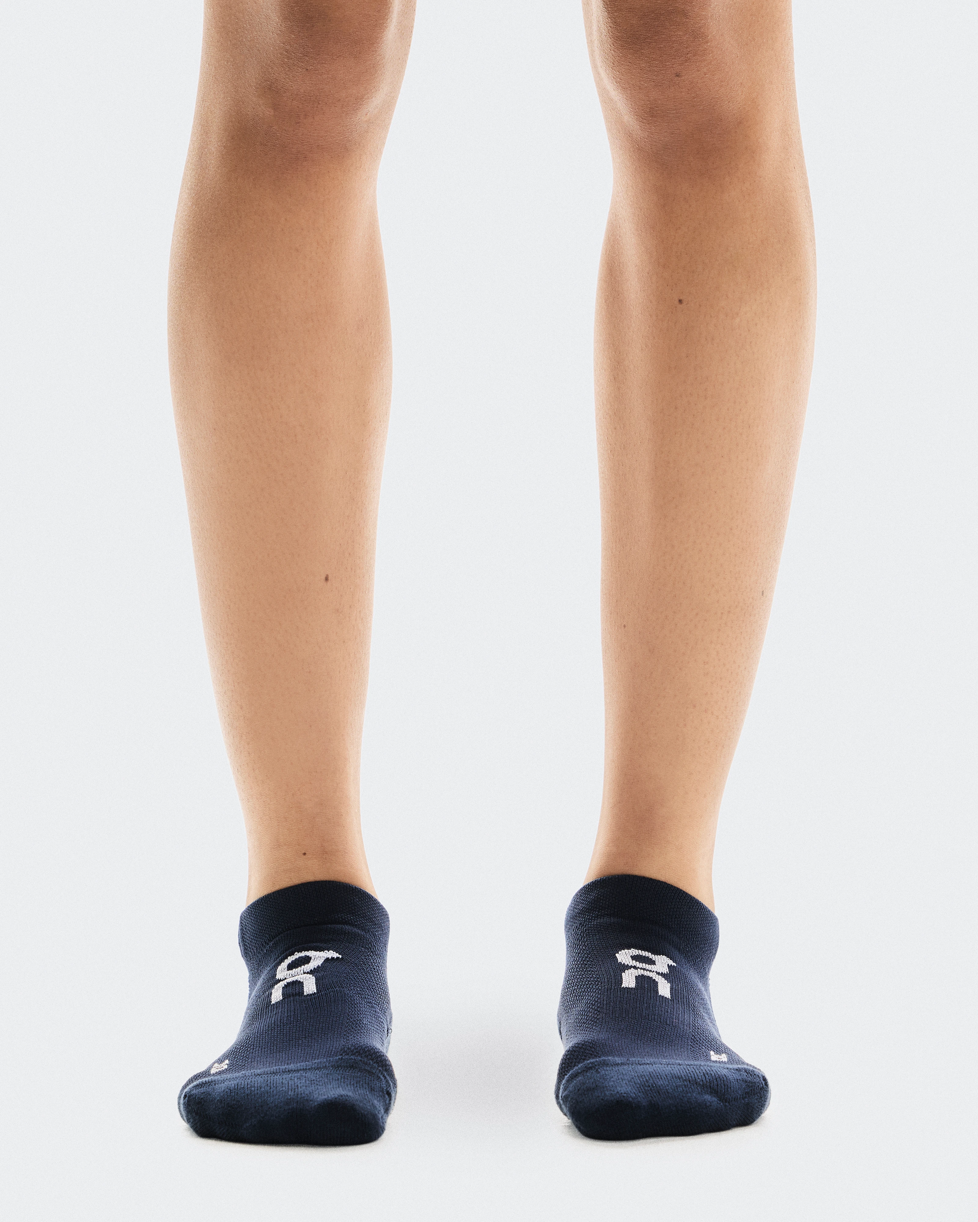 On Core Run Sock Low 2P Navy Unisexe Chaussettes