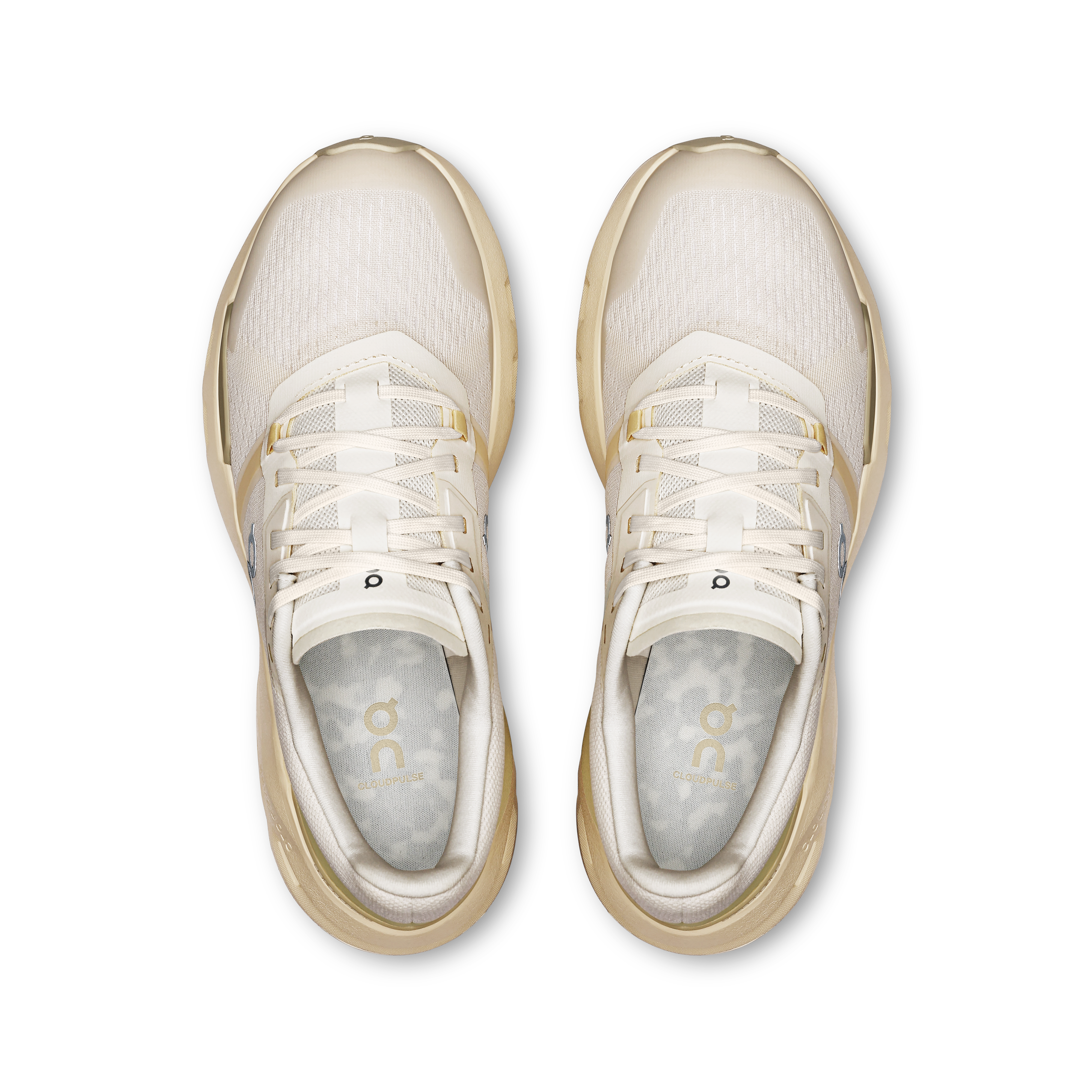 On Cloudpulse Ivory & Tumeric Femme training_shoes Chaussures