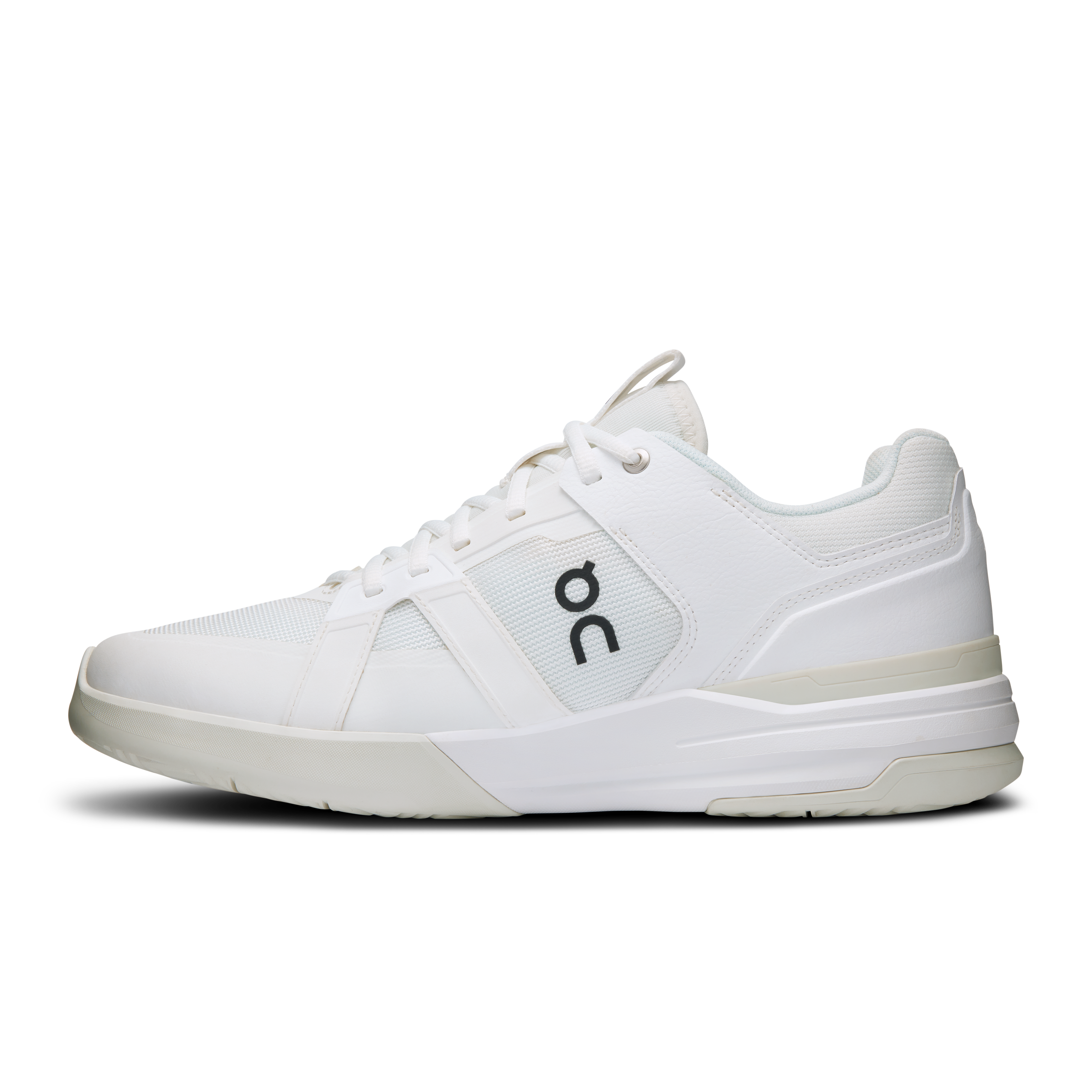 On THE ROGER Clubhouse Pro White & Ice Homme Tennis Chaussures