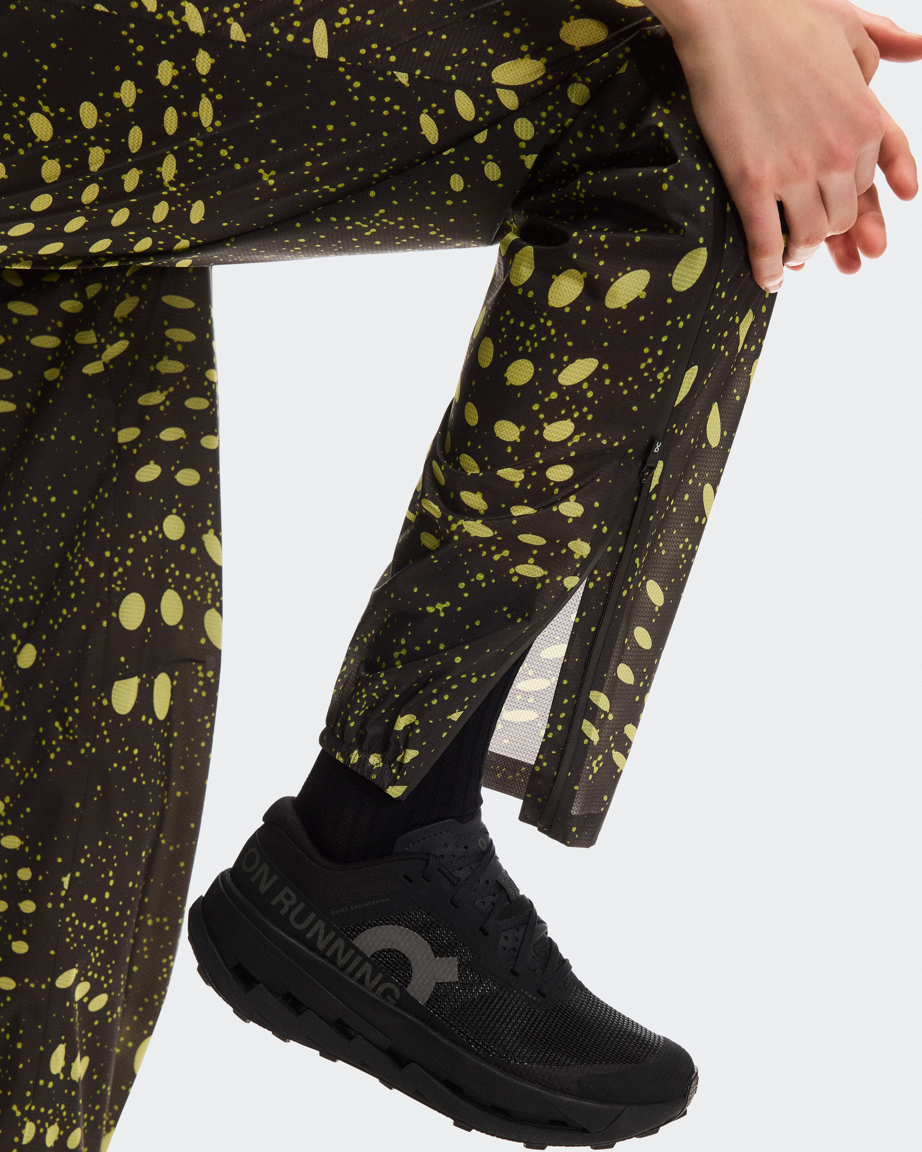 On Ultra Pants Iron & Lime Femme Pantalons