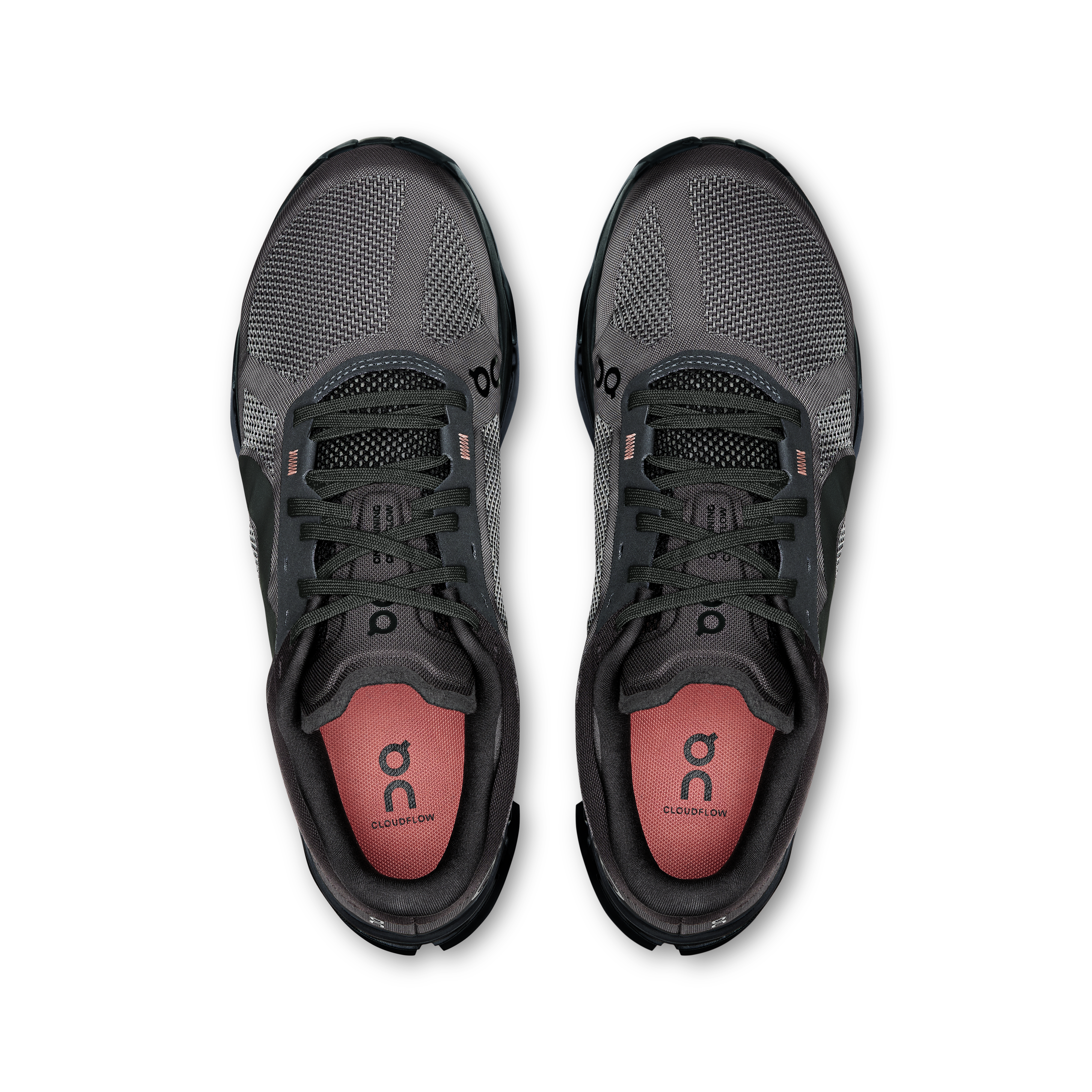 On Cloudflow 5 Black & Black Homme Running sur route Chaussures