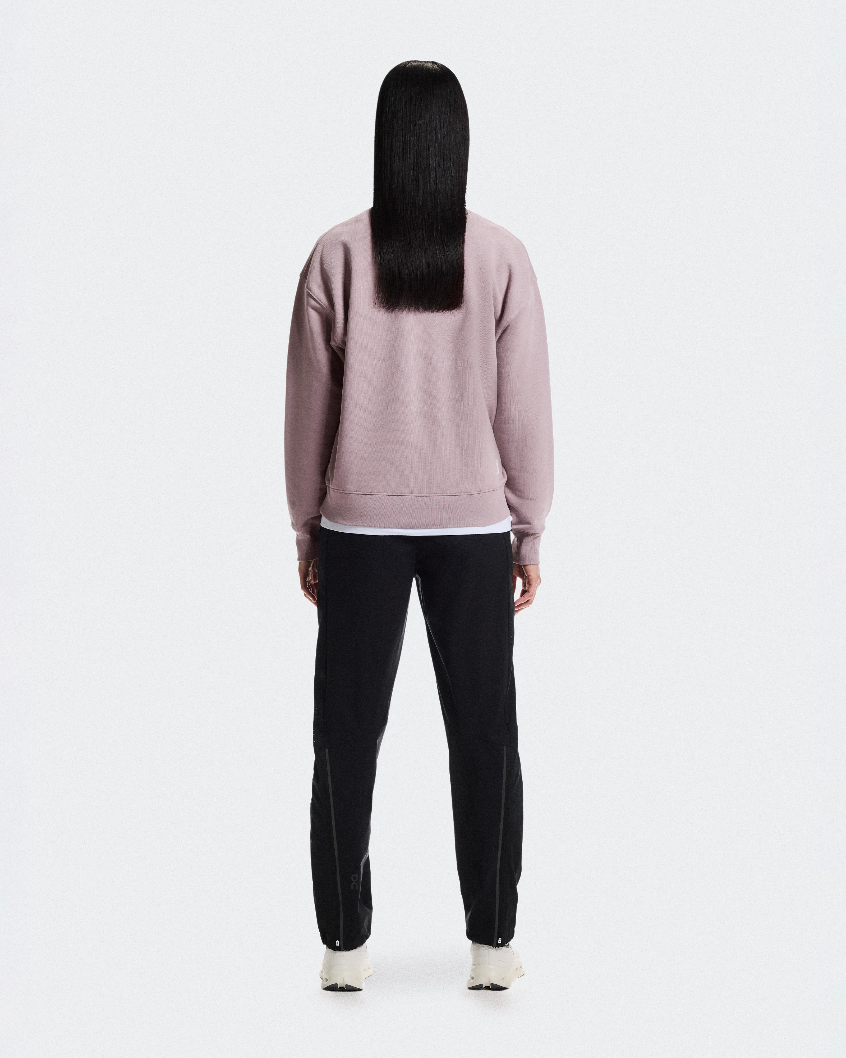 On Club Crew Heron Femme Sweats à capuche et sweats