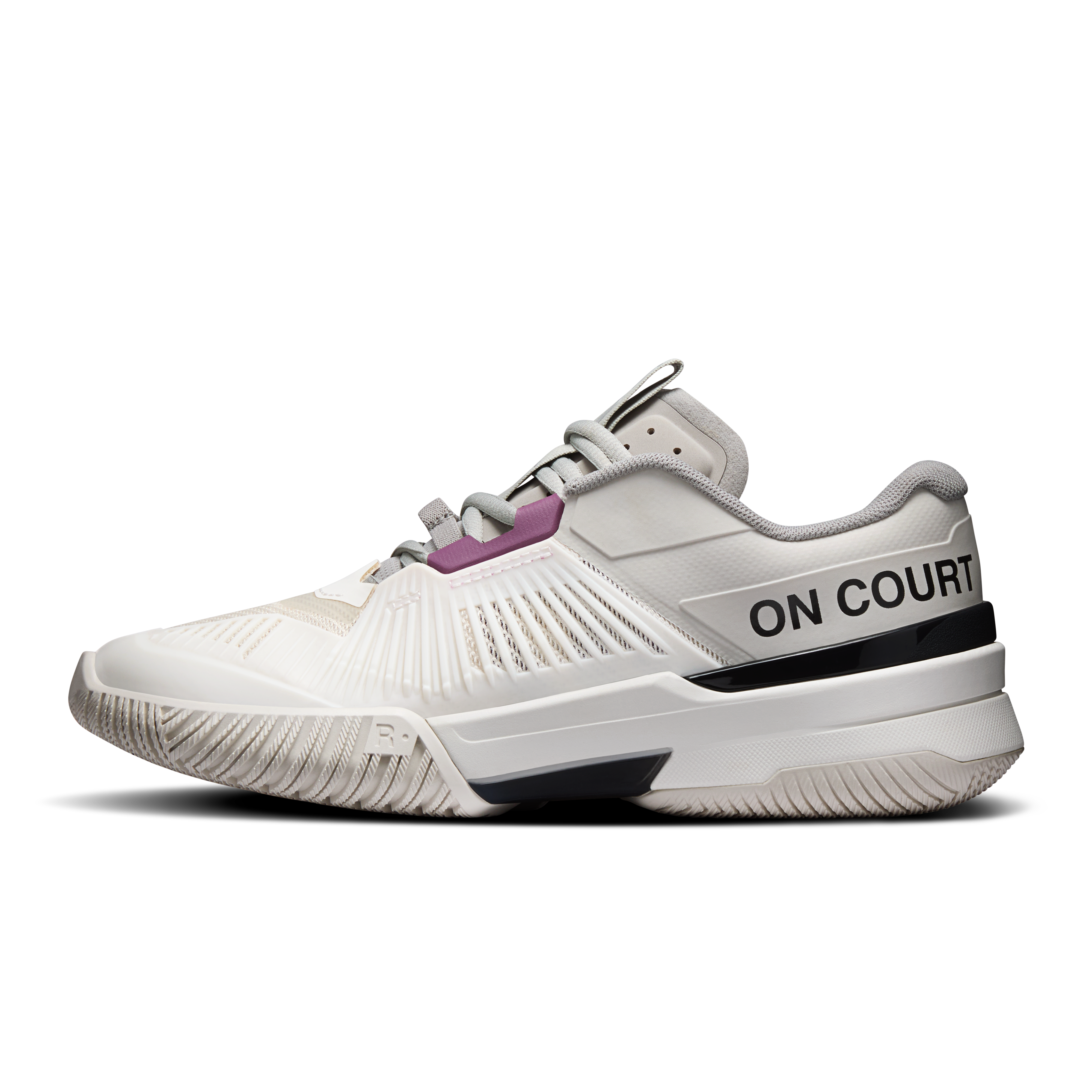 On THE ROGER Pro Fire Grain & Ivory Femme Tennis Chaussures