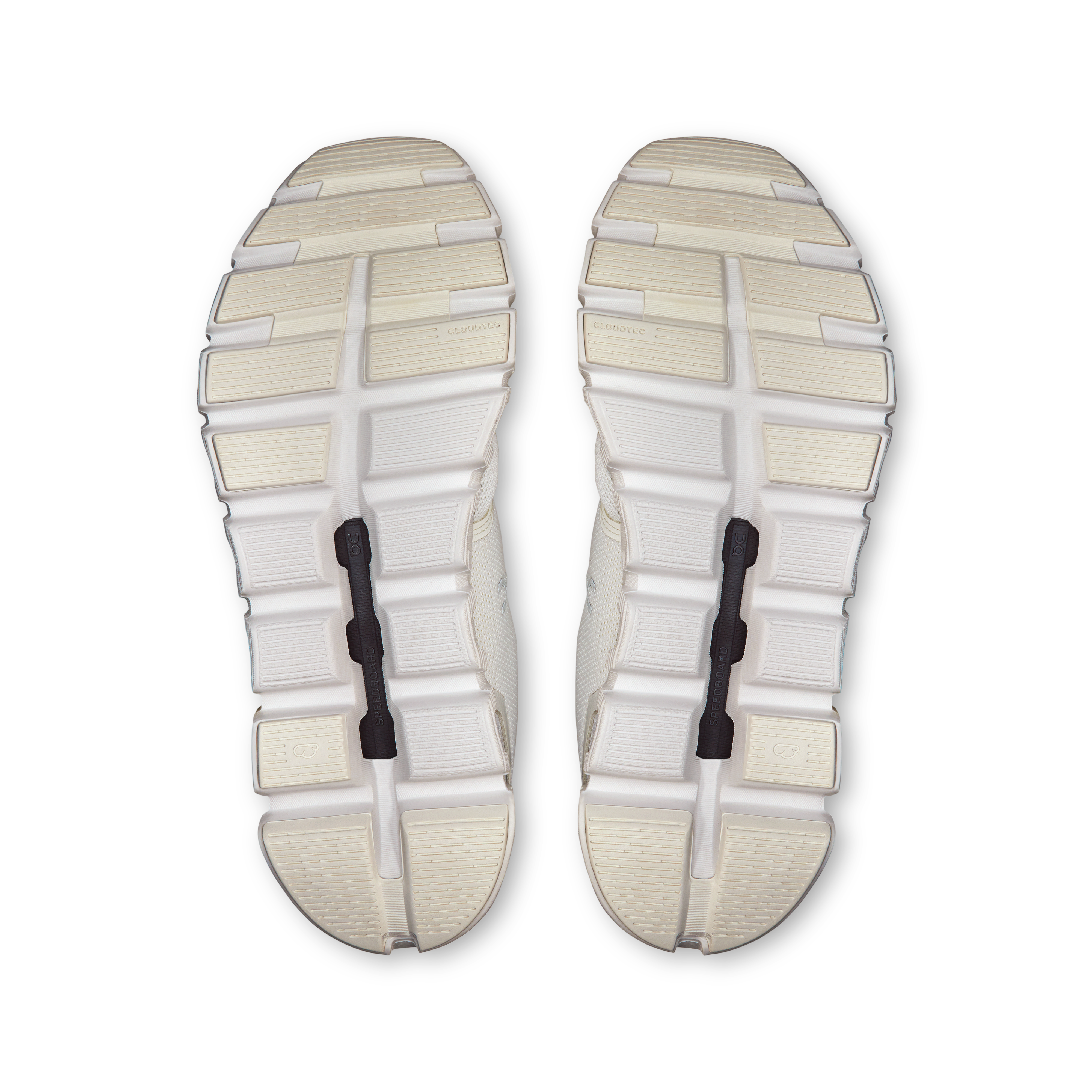 On Cloud 6 White & White Femme Active Life Chaussures