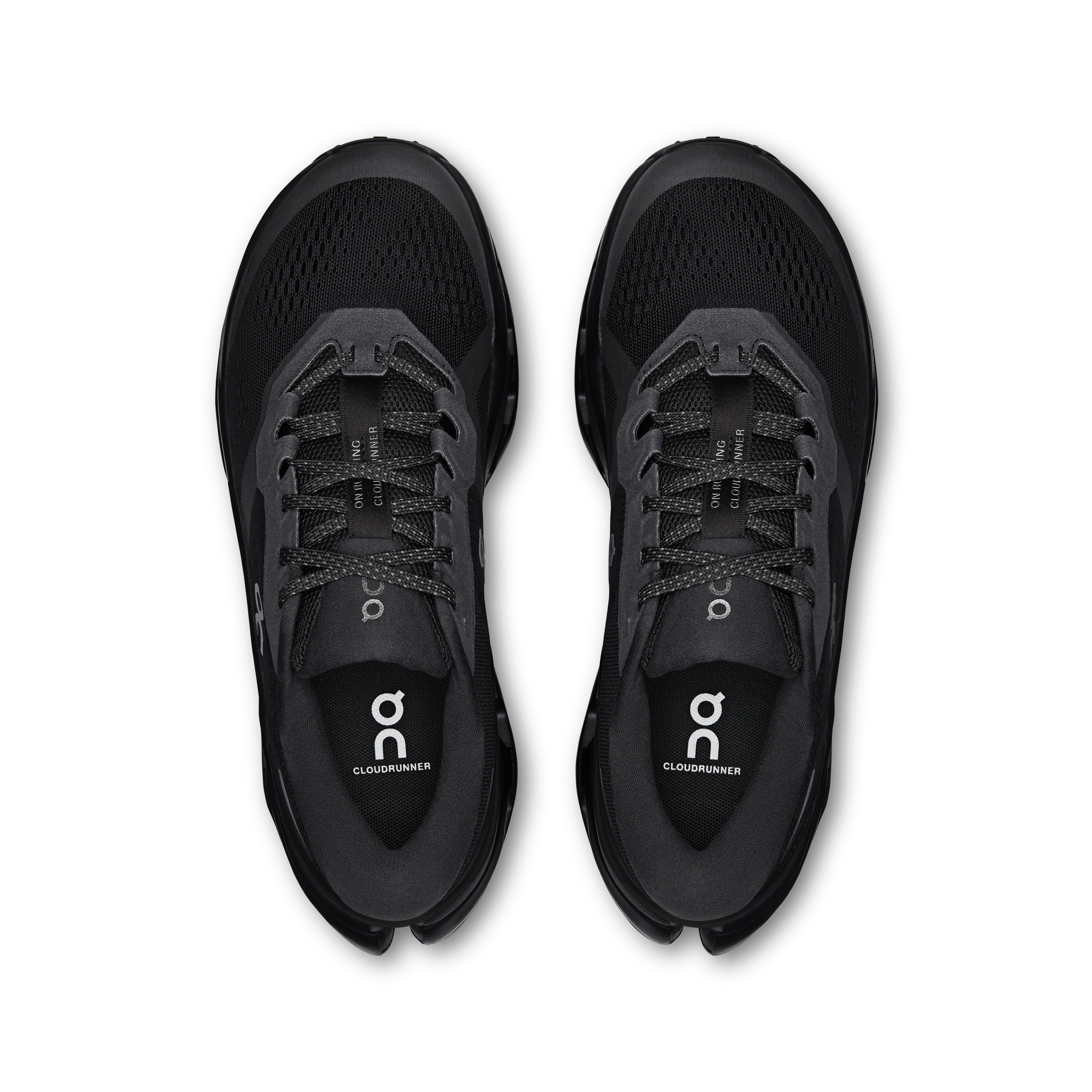 On Cloudrunner 3 Black & Black Homme Running sur route Chaussures