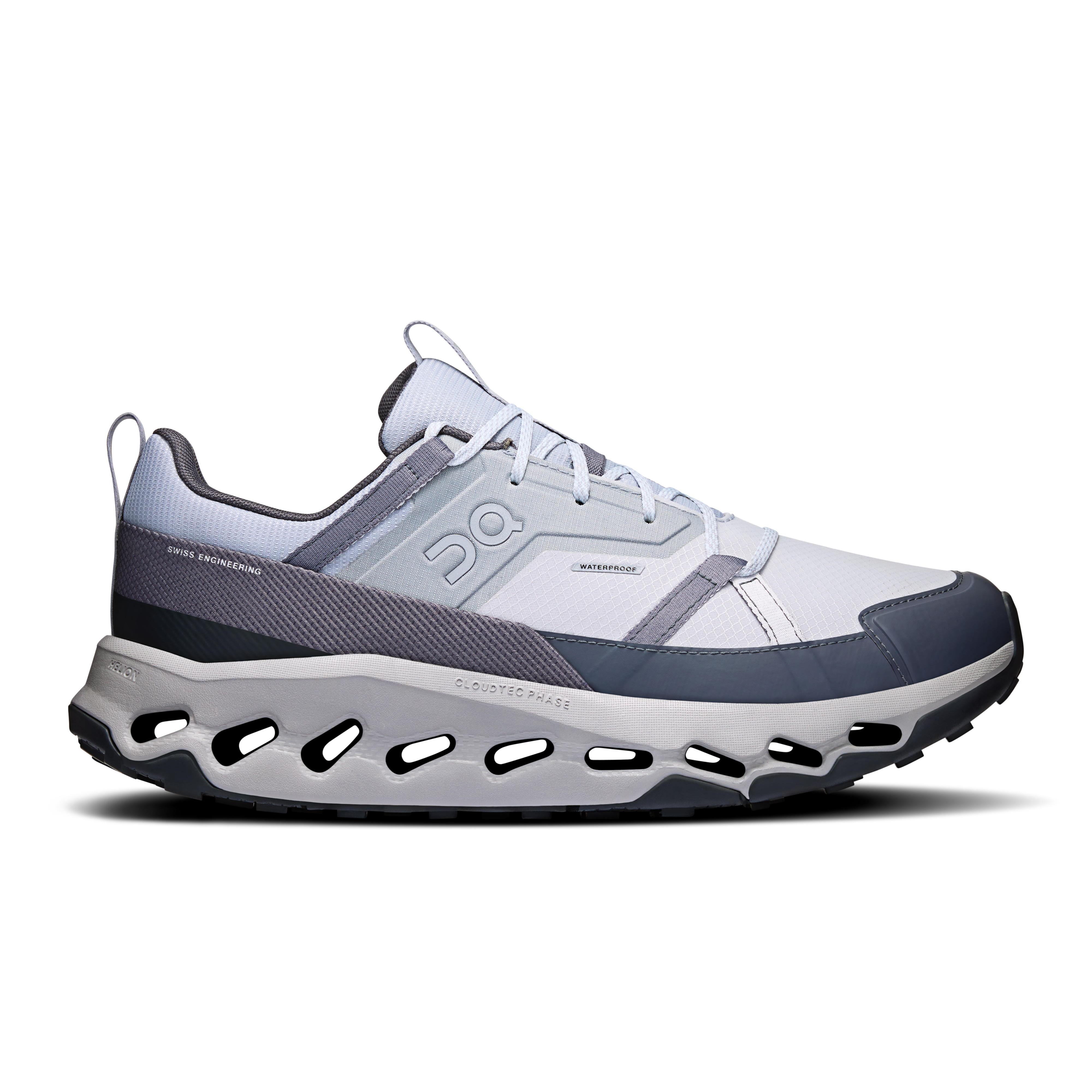 On Cloudhorizon Waterproof Glacier & Alloy Homme – Randonnée, waterproof, terrain modéré Chaussures