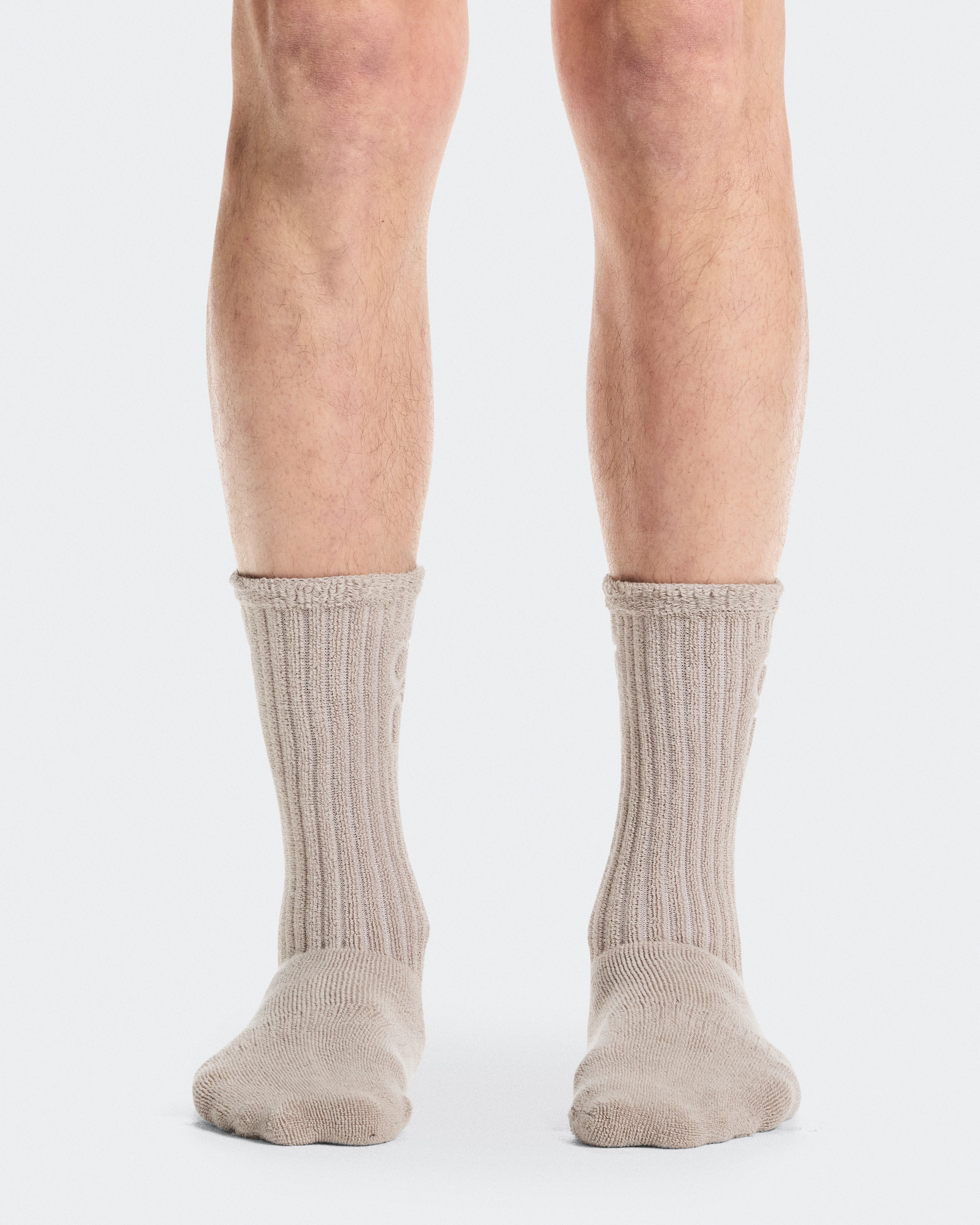 On Terry Sock High Fog Unisexe Chaussettes