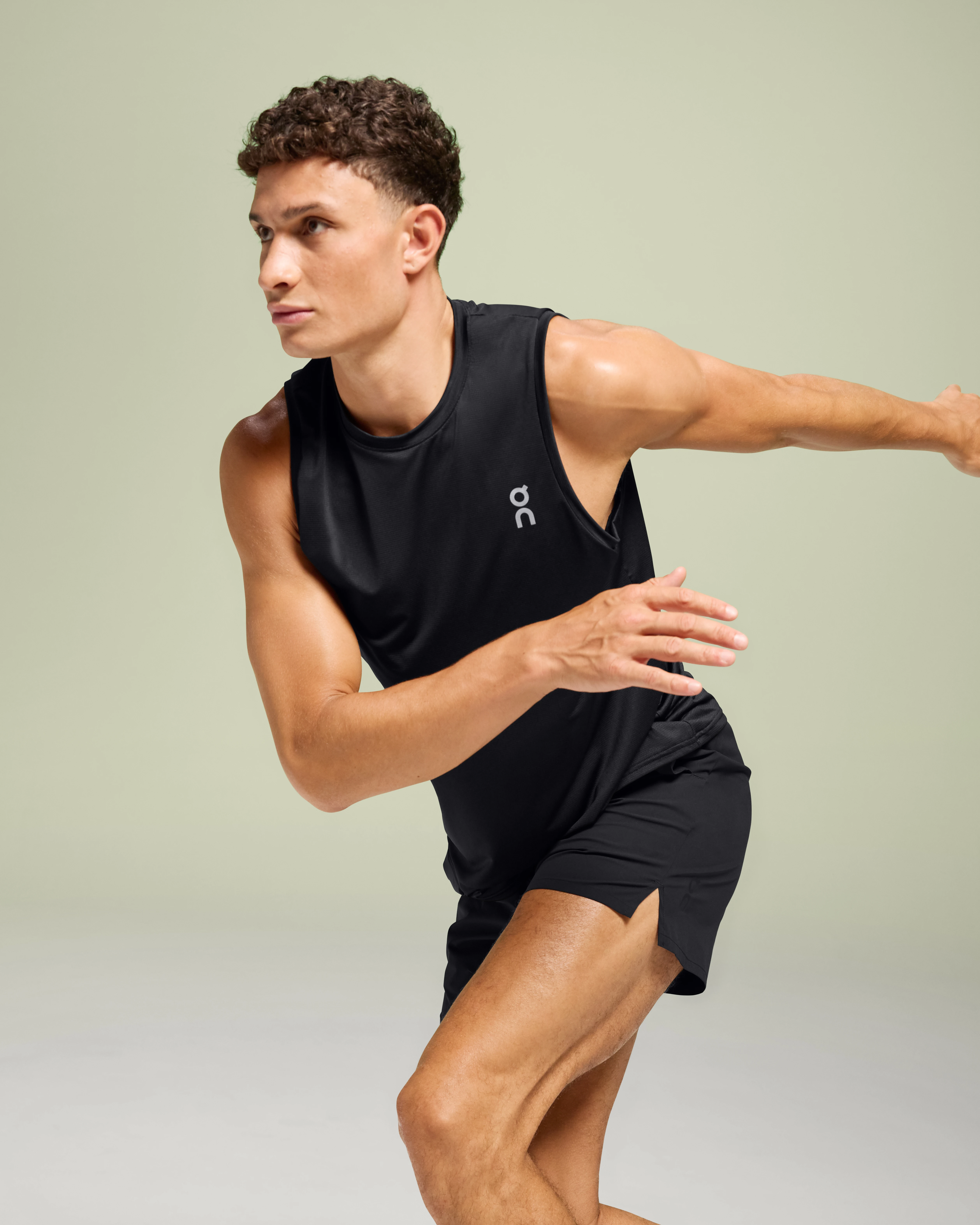 On Core Tank Black Homme Hauts et t-shirts