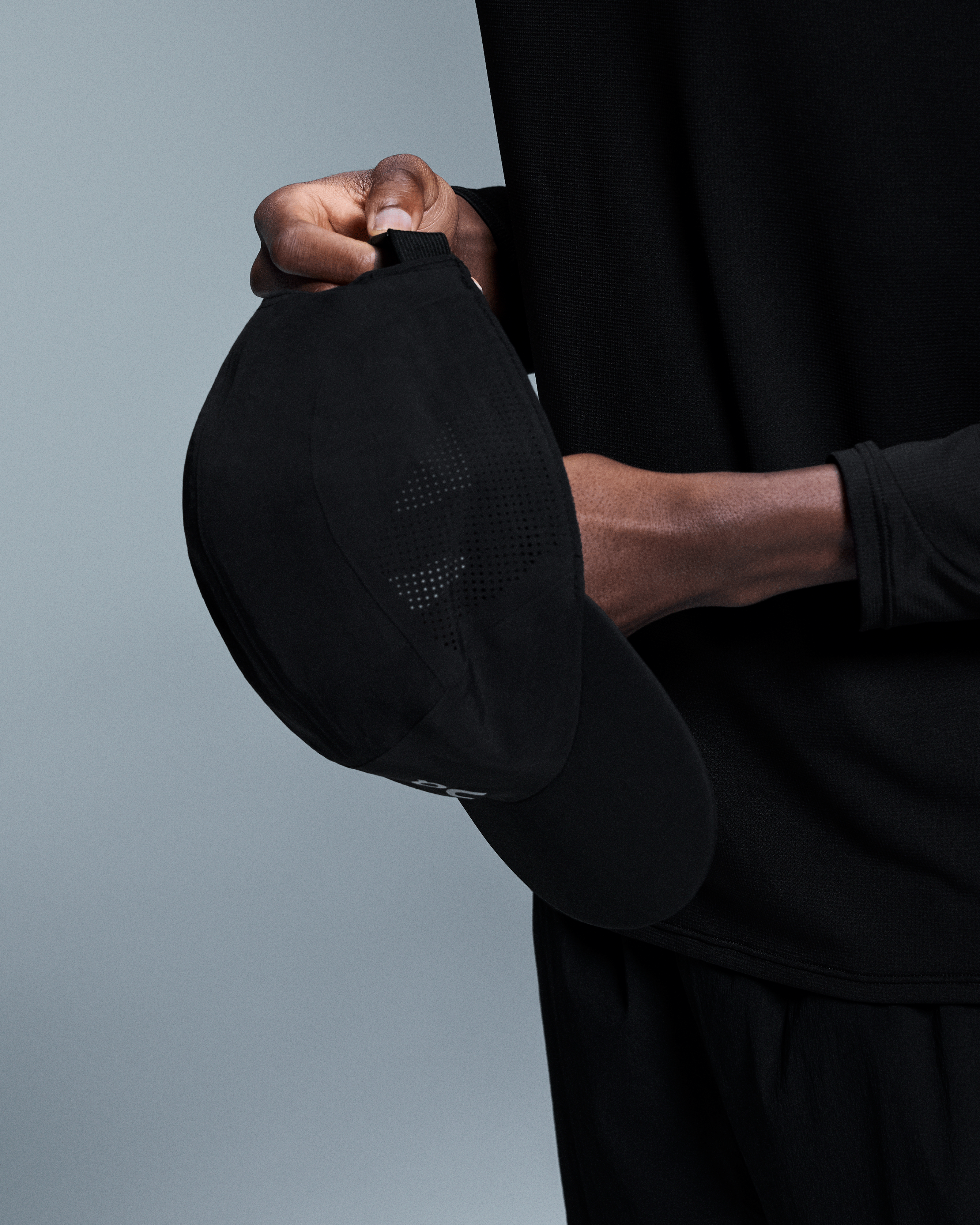 On Performance Cap Black Unisexe Chapeaux