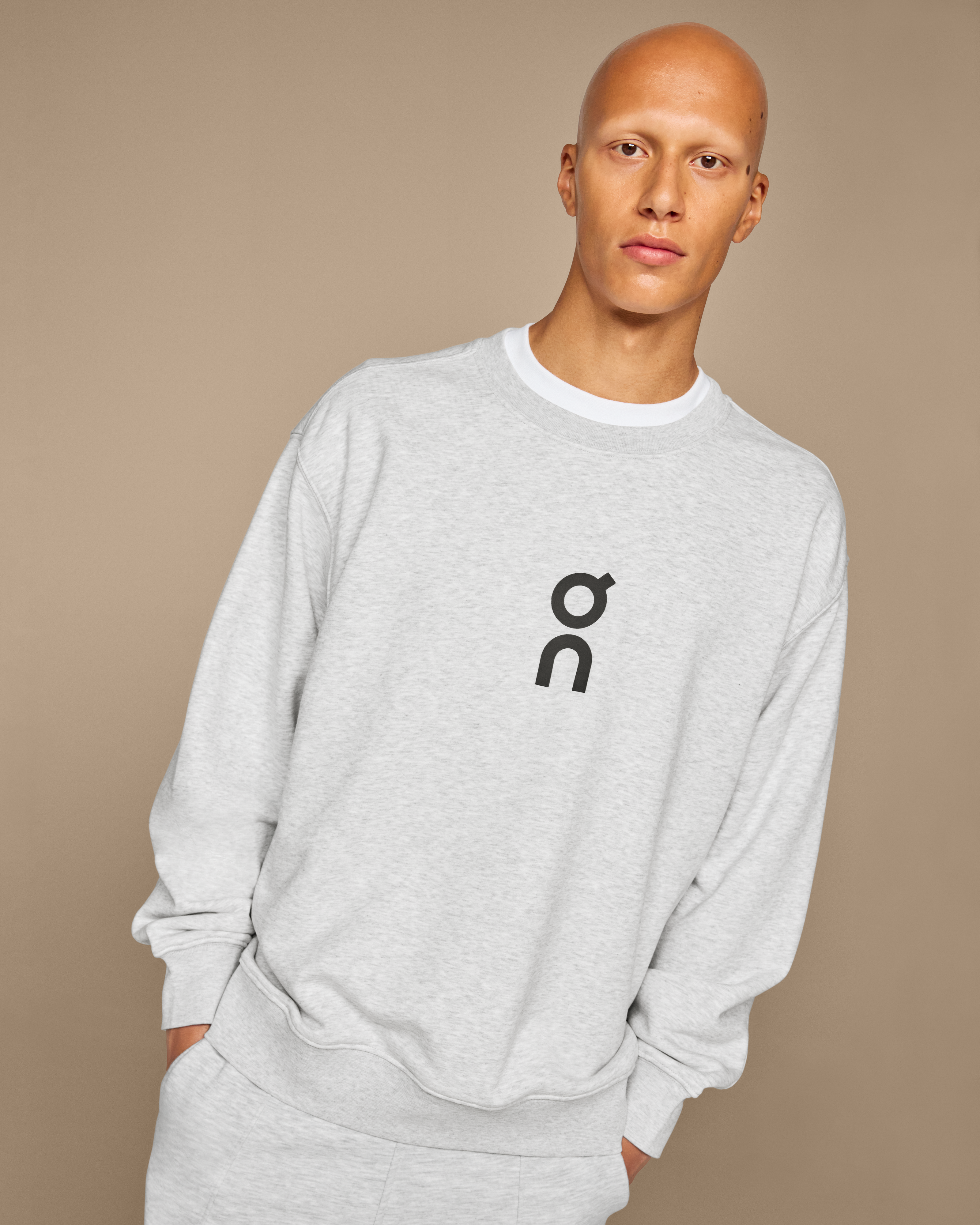 On Club Crew Crater Homme Sweats à capuche et sweats