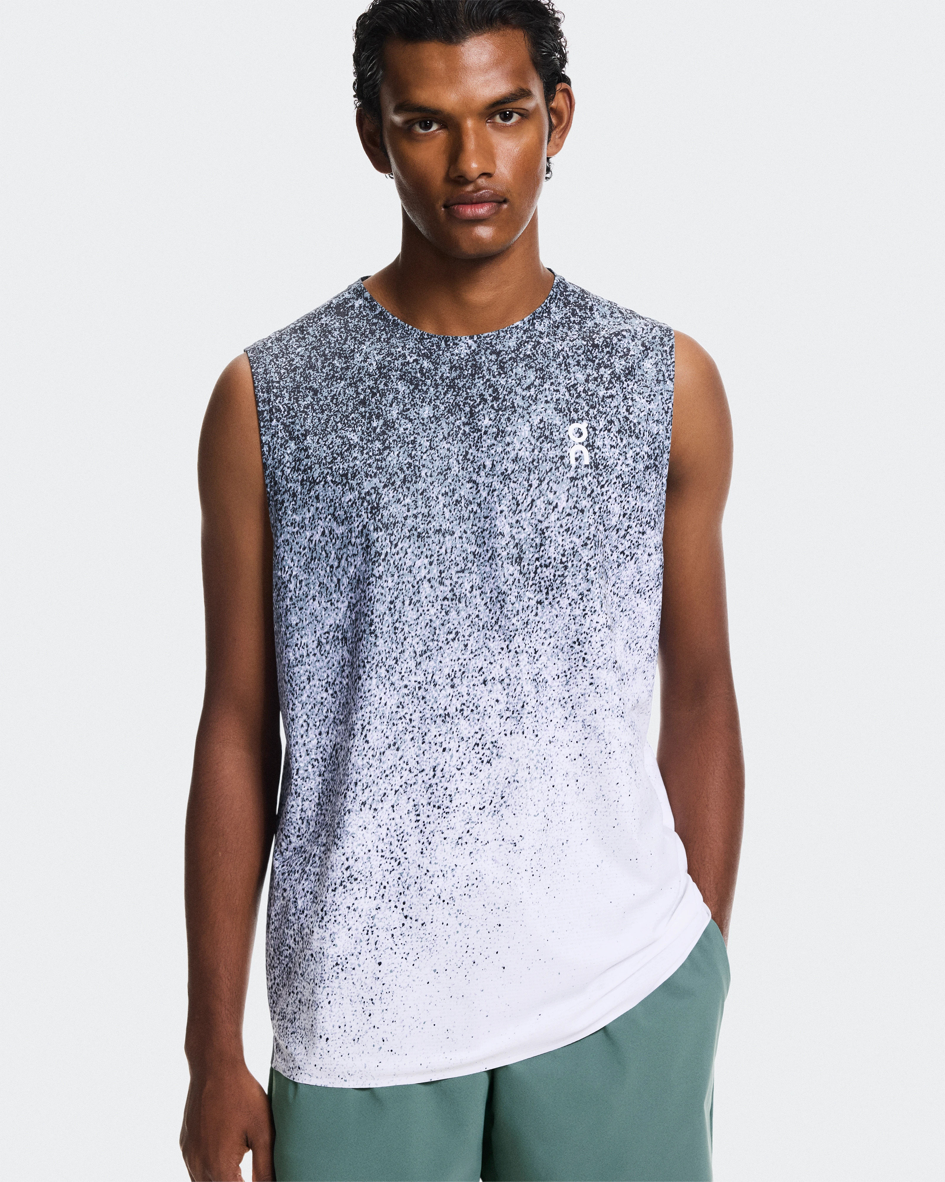 On Court Tank Fade Thistle & White Homme Hauts et t-shirts