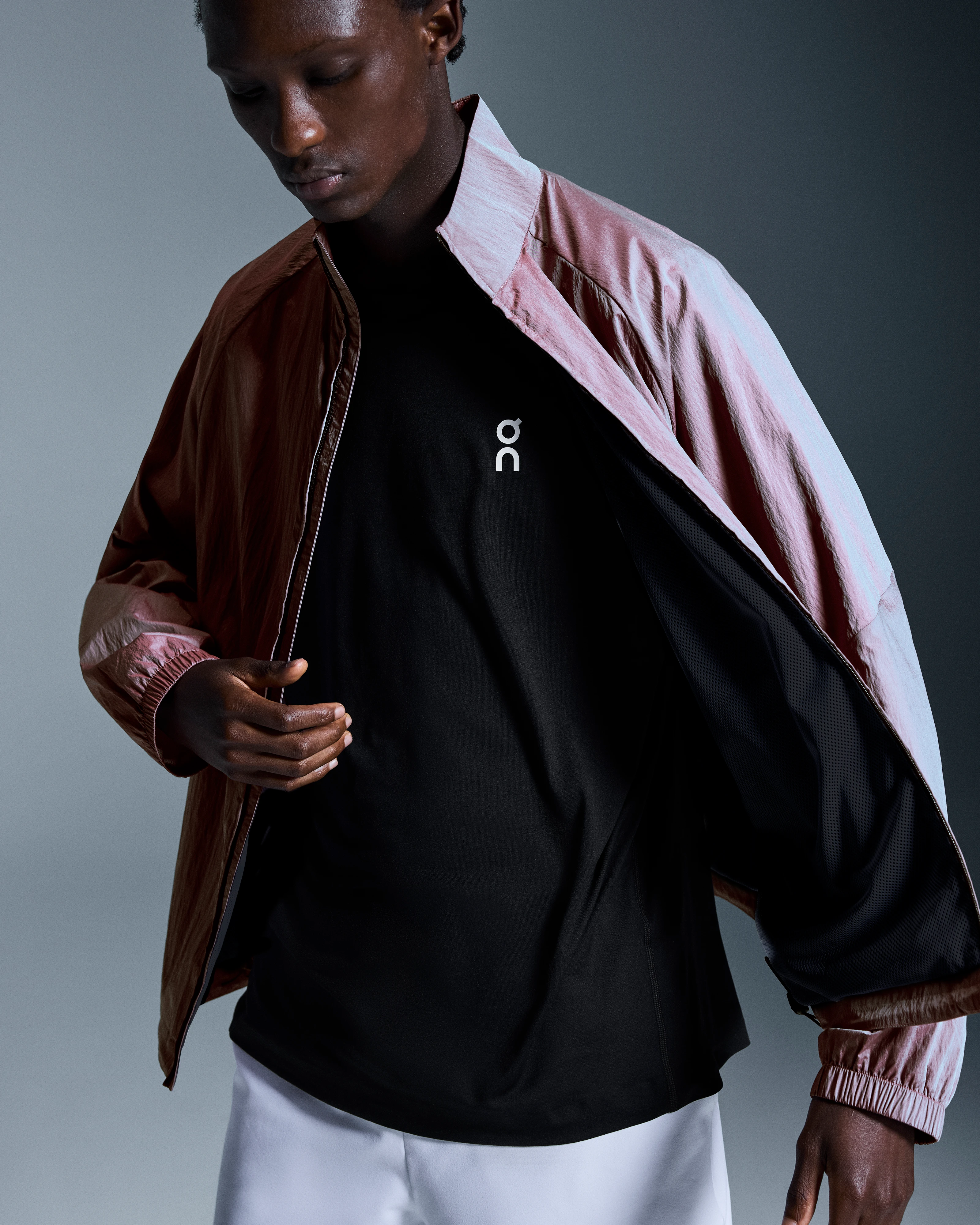 On Court Jacket Pink Homme Vestes