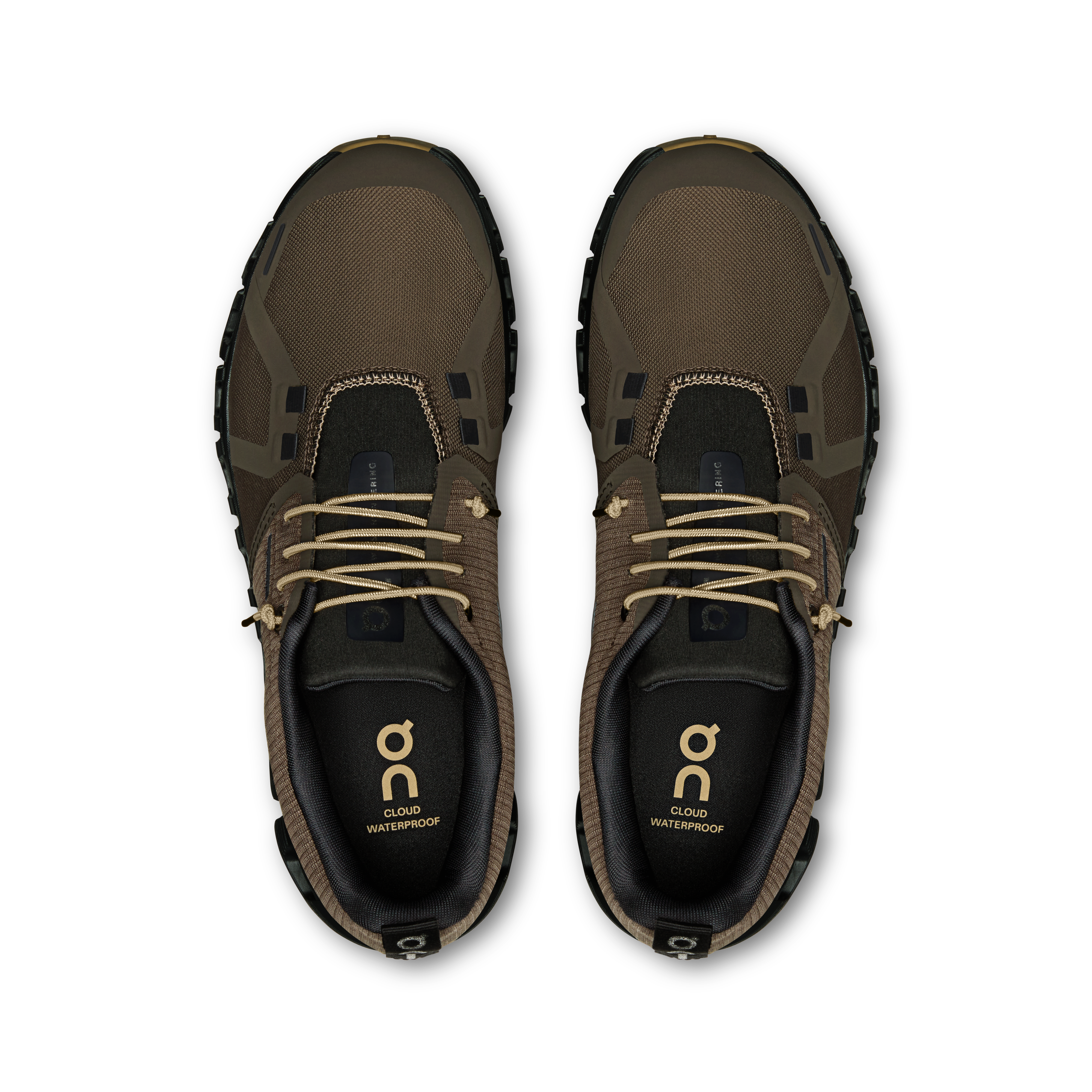 On Cloud 6 Waterproof Grizzly & Black Femme Active Life Chaussures