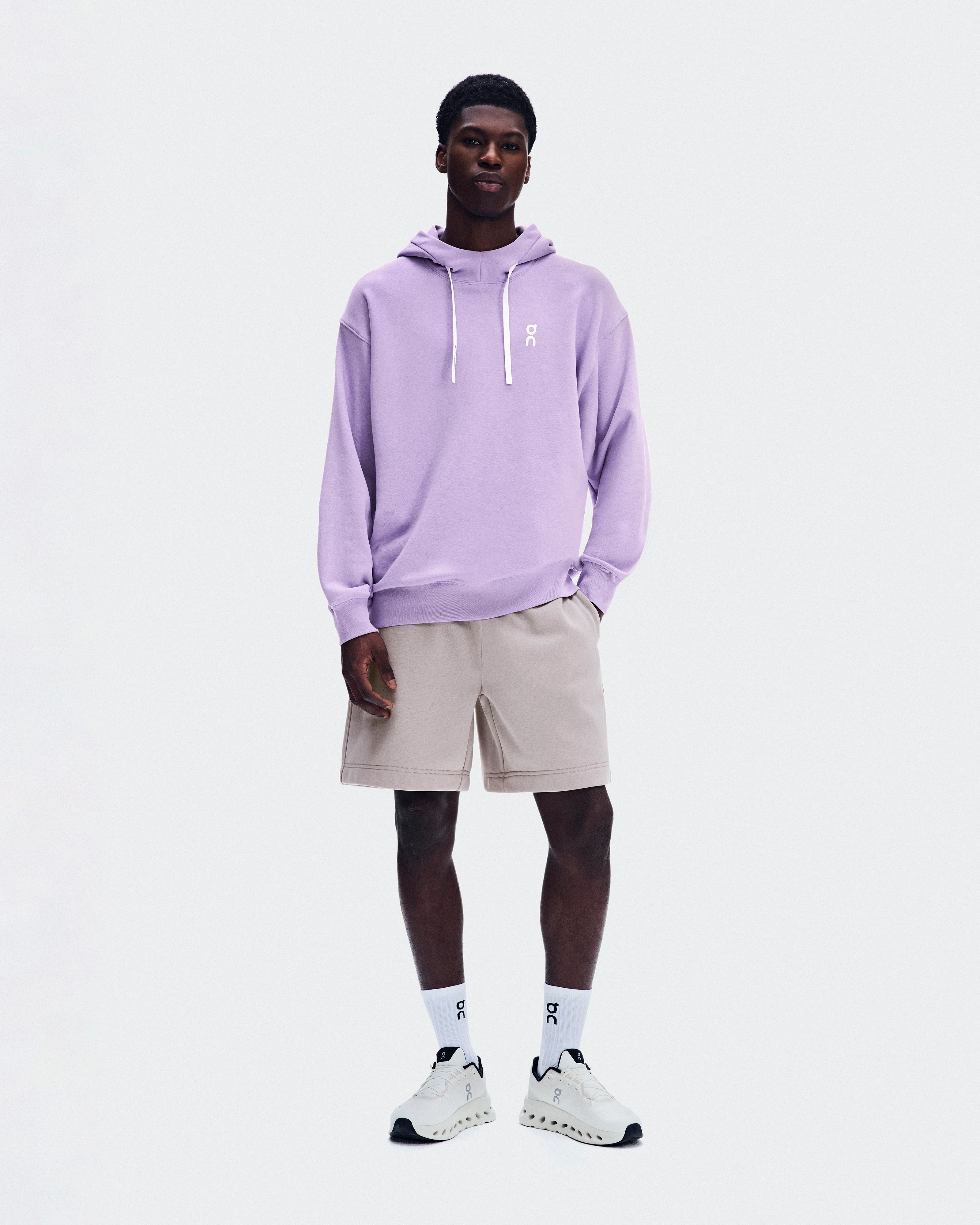 On Club Hoodie Fade Bloom Homme Sweats à capuche et sweats