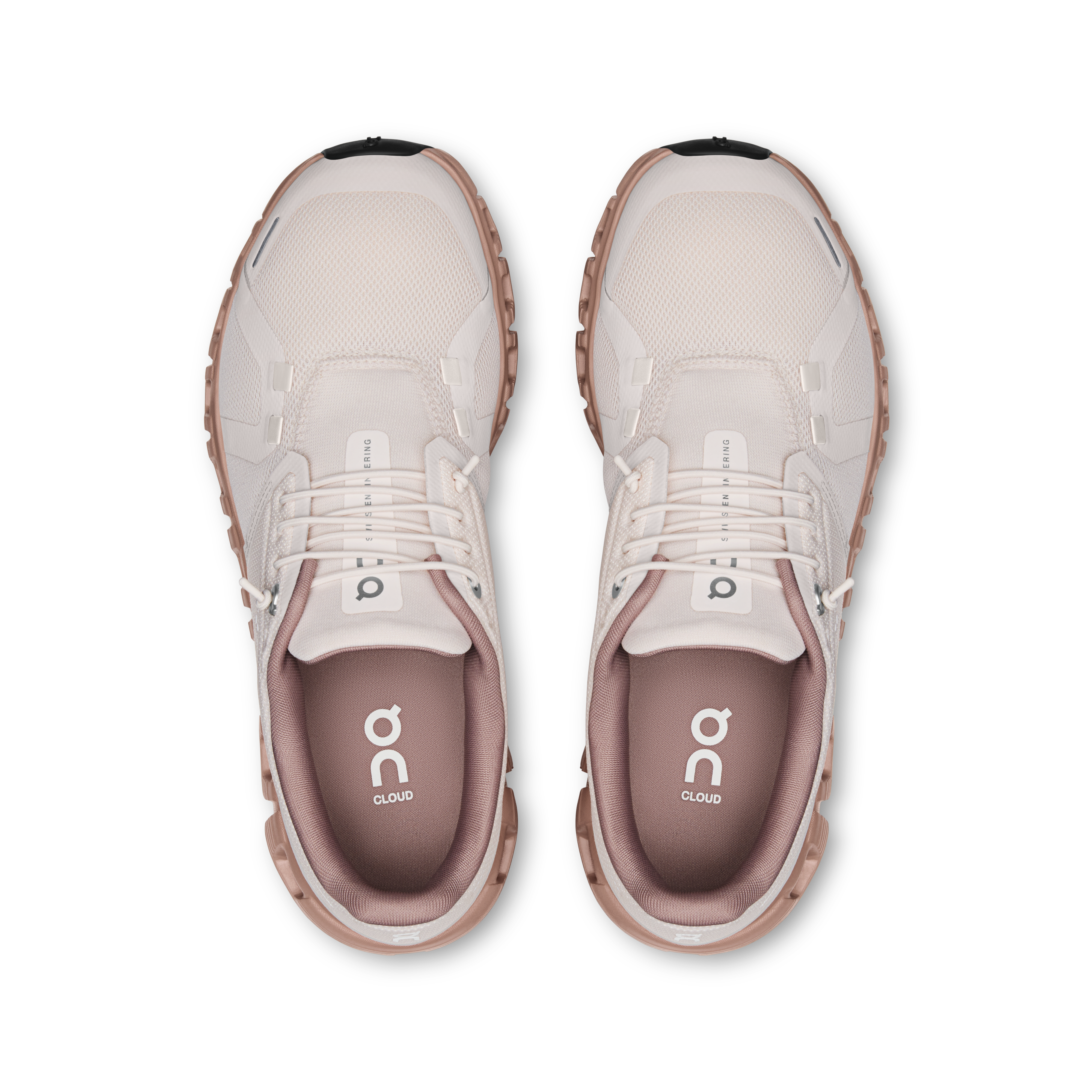 On Cloud 6 Oyster & Biscuit Femme Active Life Chaussures