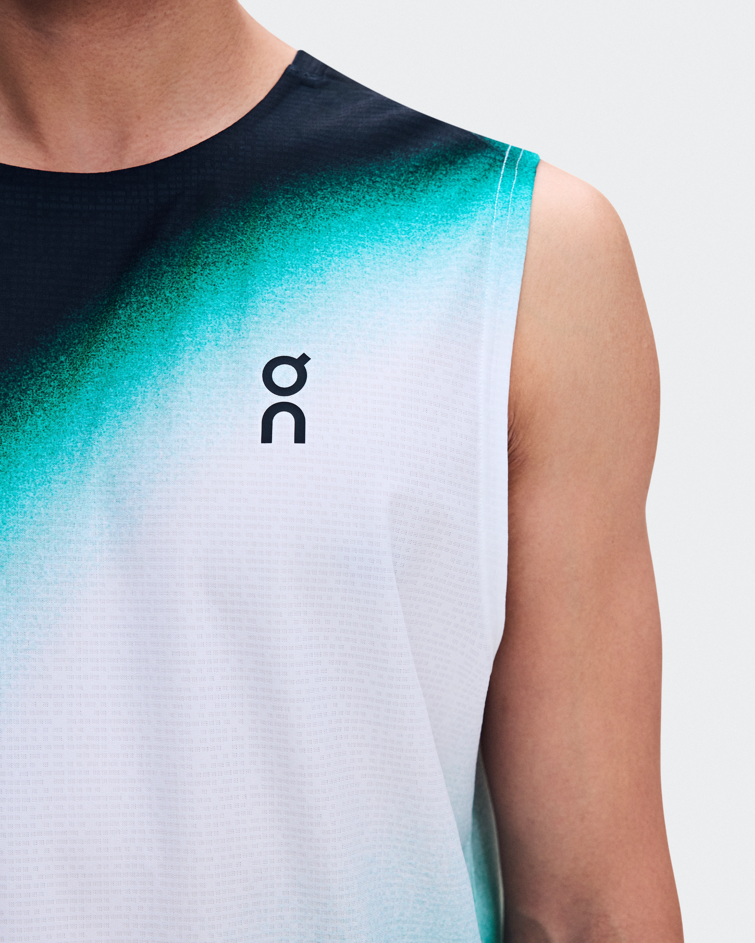 On Court Tank Swing Black & Neem Homme Hauts et t-shirts