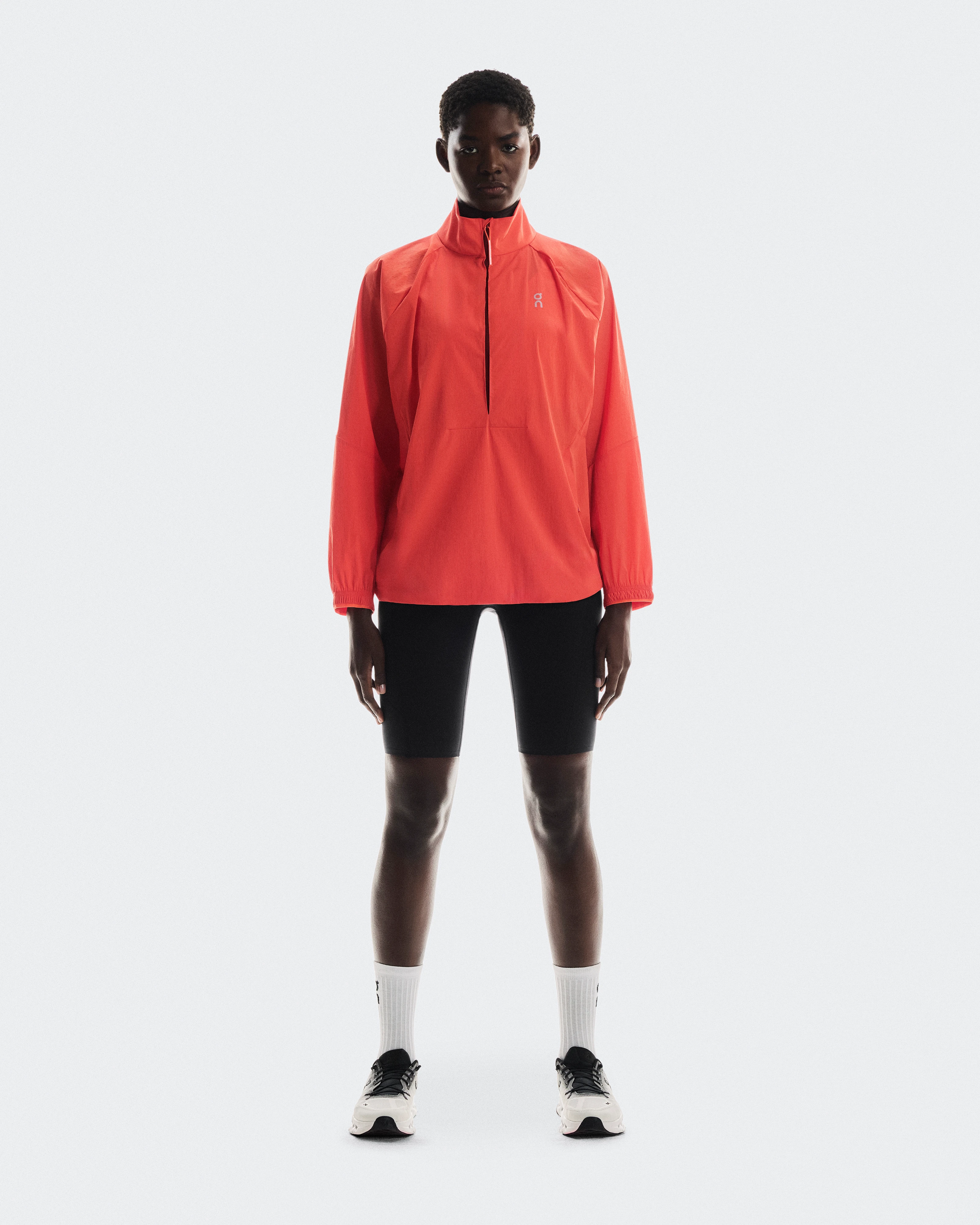 On All-Day 1/2 Zip Jacket Coral Femme Vestes