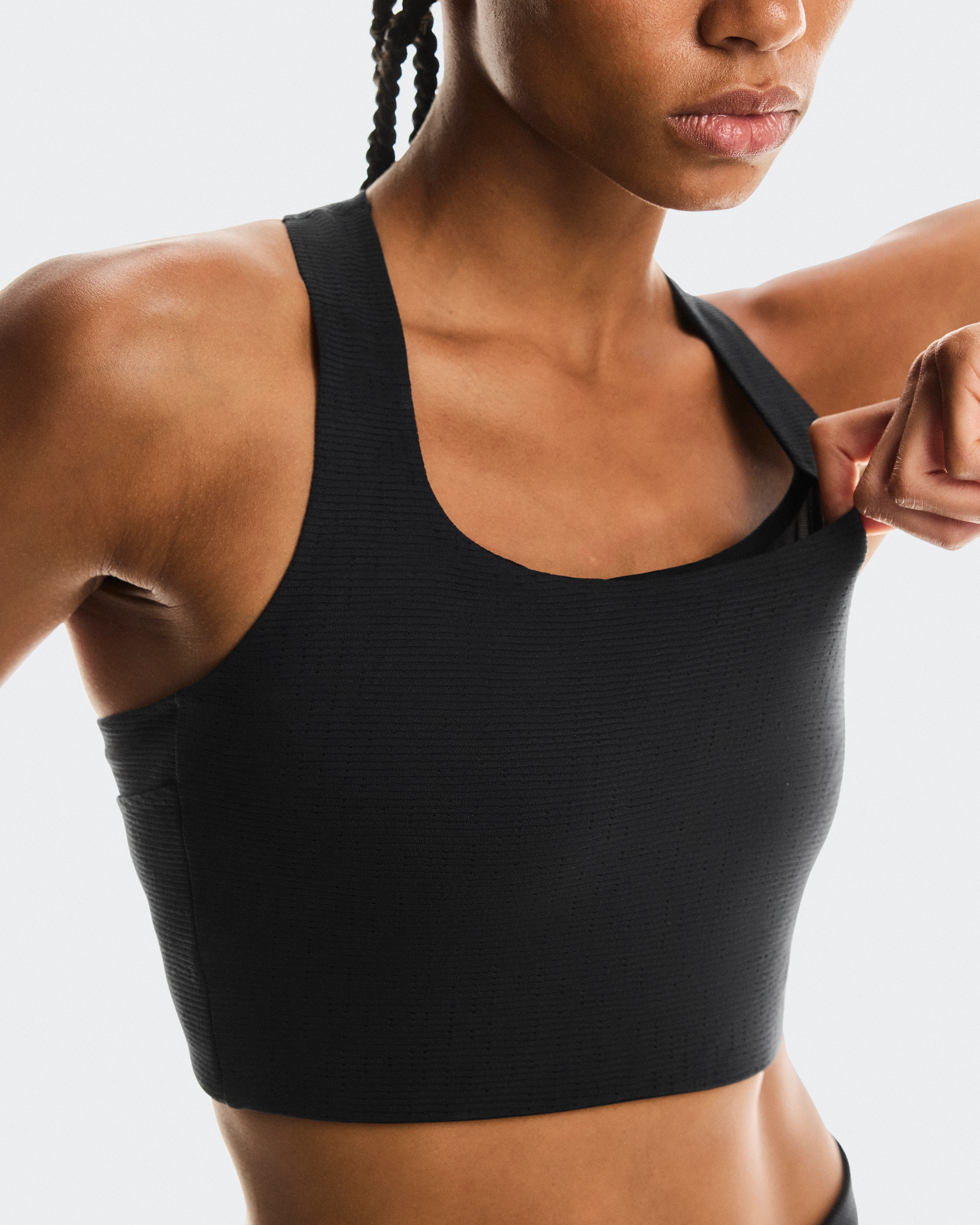 On Pace Pocket Bra Black Femme Brassières