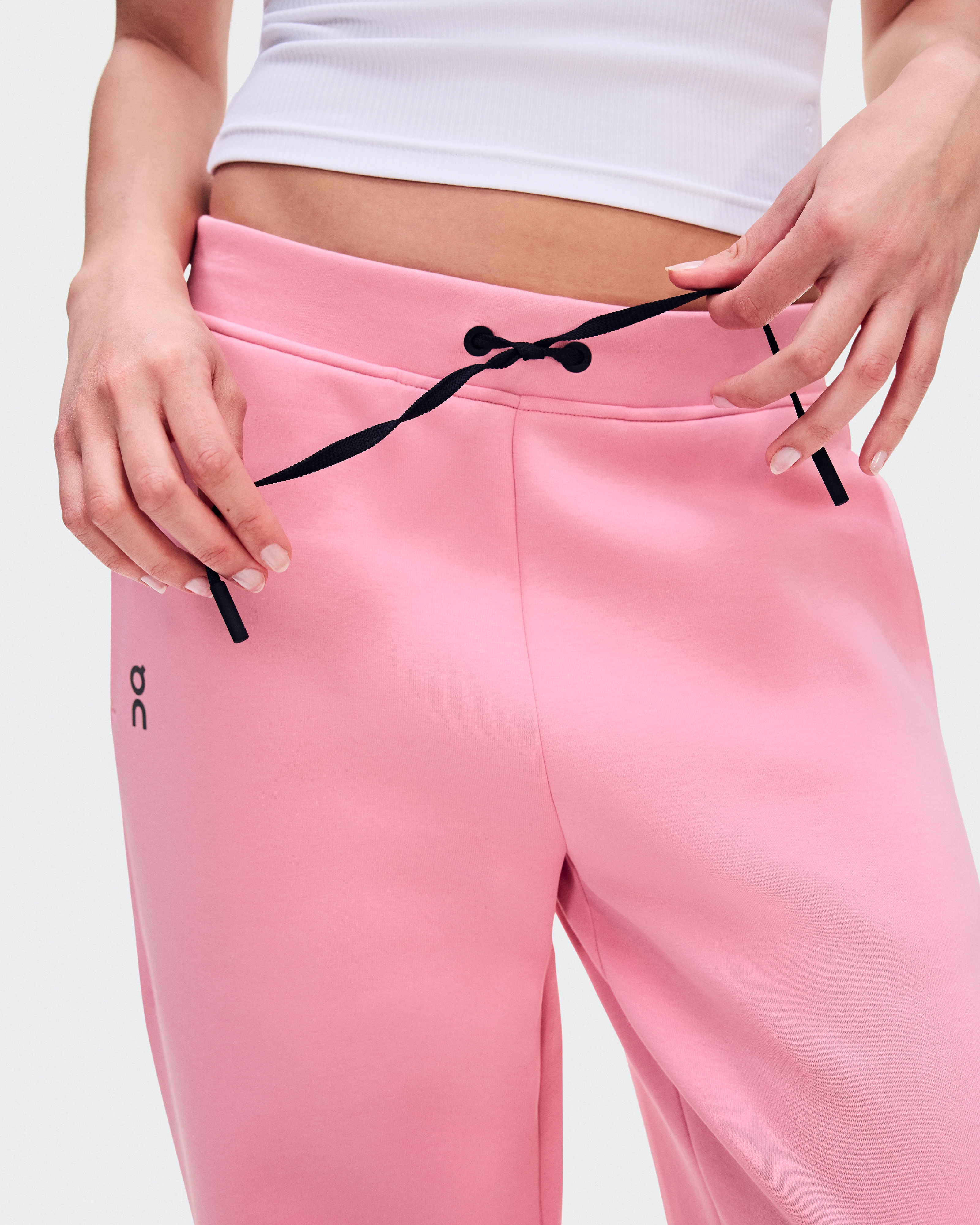 On Focus Tech Sweatpants Magnolia Femme Pantalons