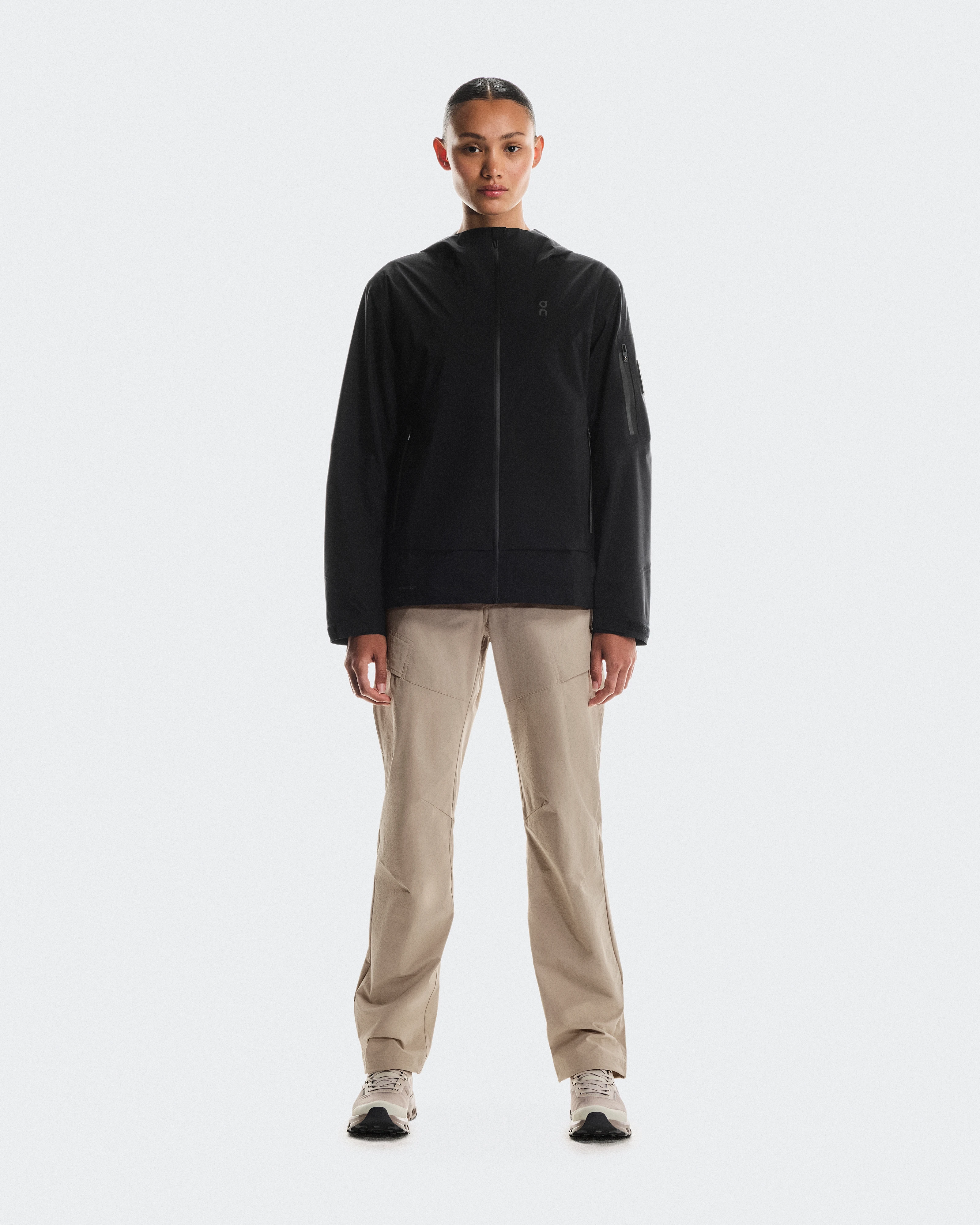 On Trek Jacket Black Femme Vestes
