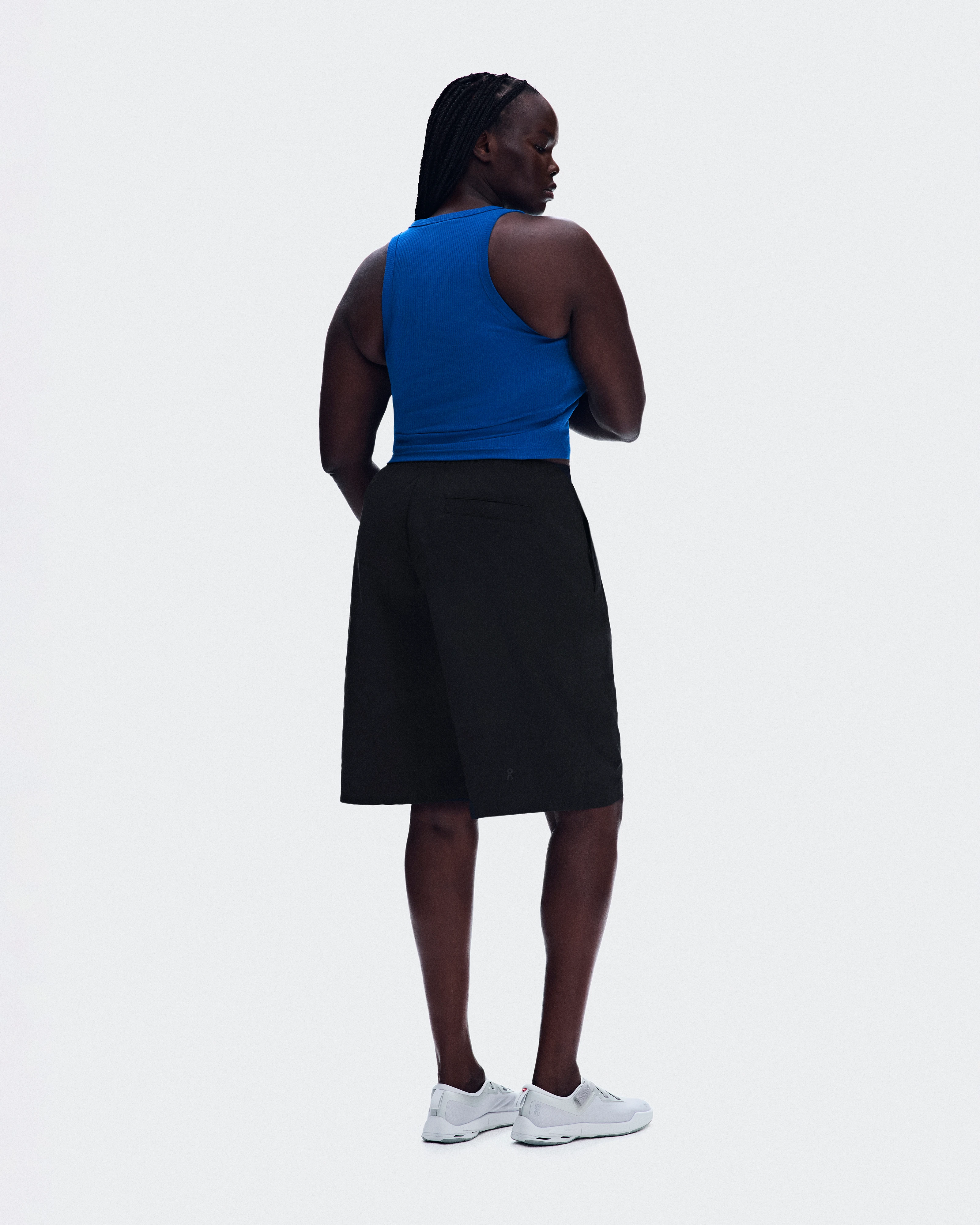 On All-Day Ribbed Tank Indigo Femme Hauts et t-shirts