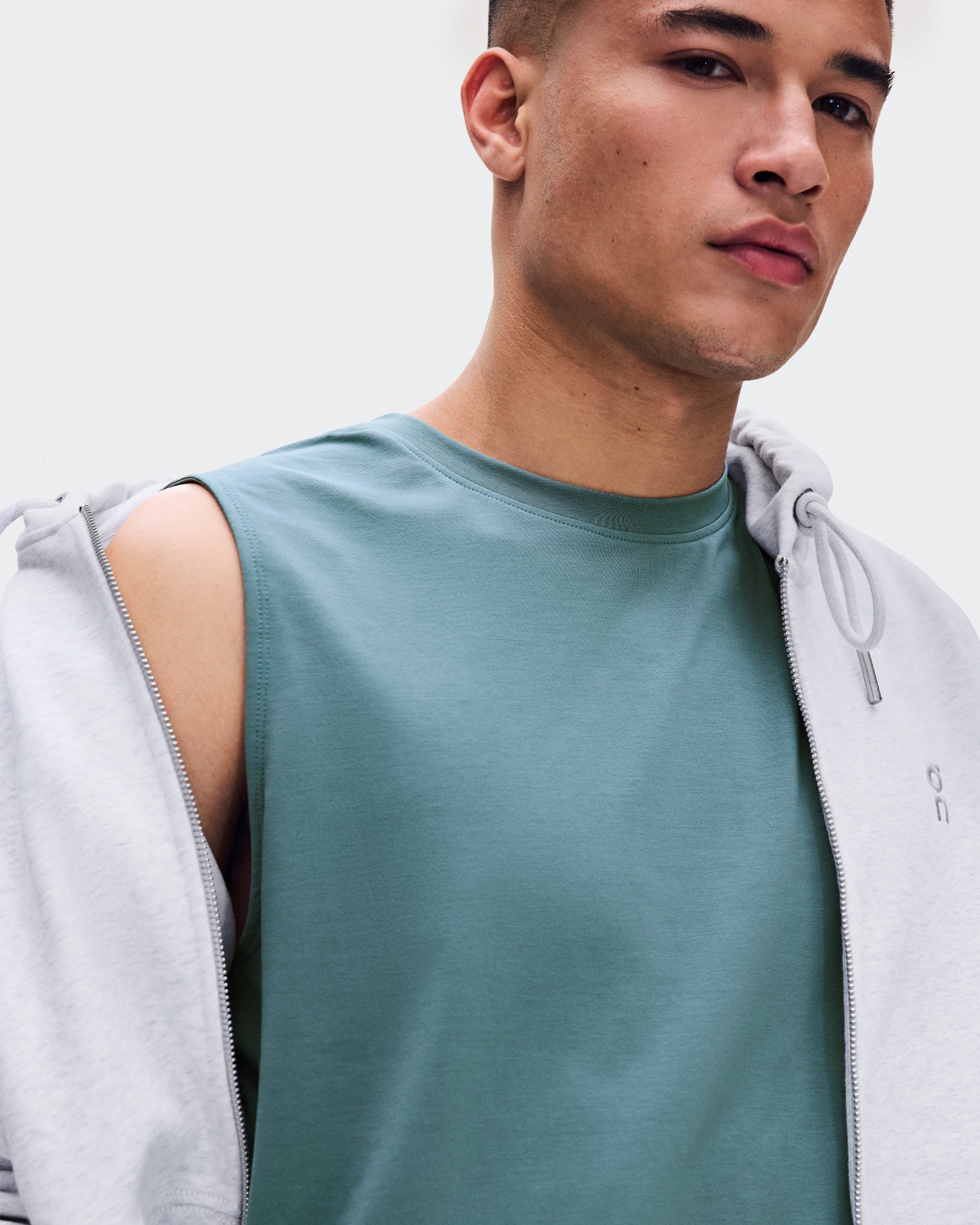 On Focus Tank Agave Homme Hauts et t-shirts