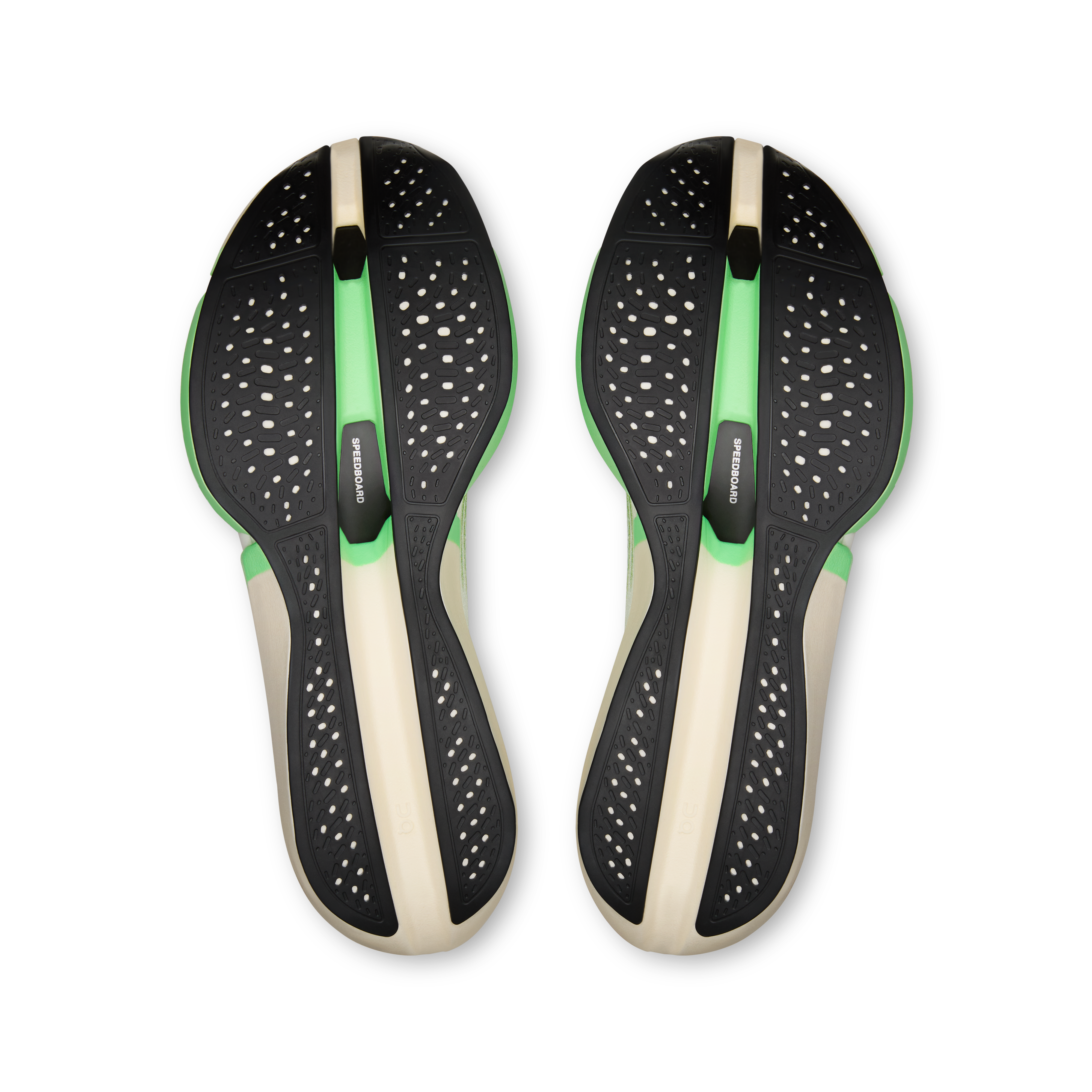 On LightSpray Cloudboom Strike 2 White & Verdite Unisexe – Marathons, vitesse Chaussures