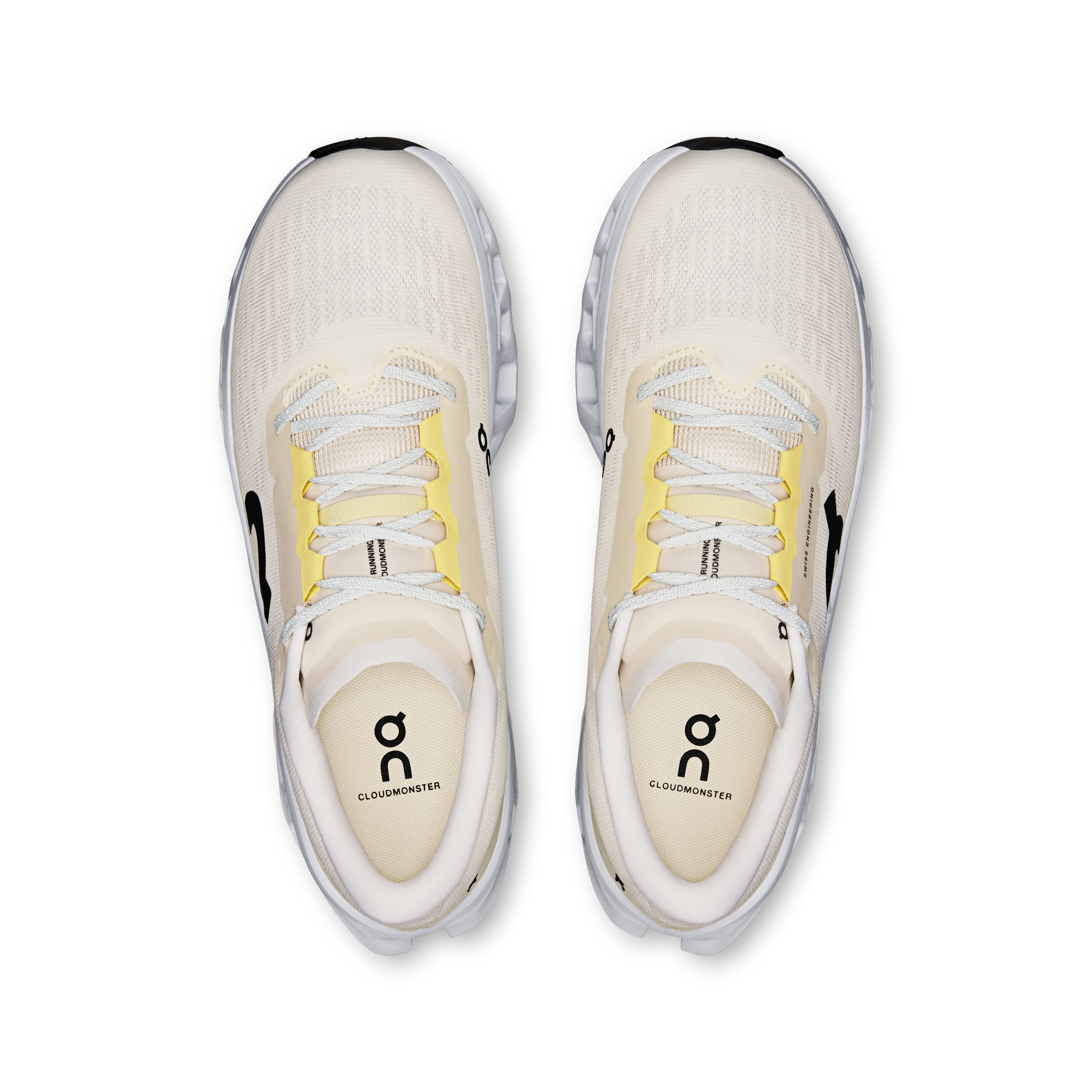 On Cloudmonster 3 Ghost & Glacier Homme Running sur route Chaussures