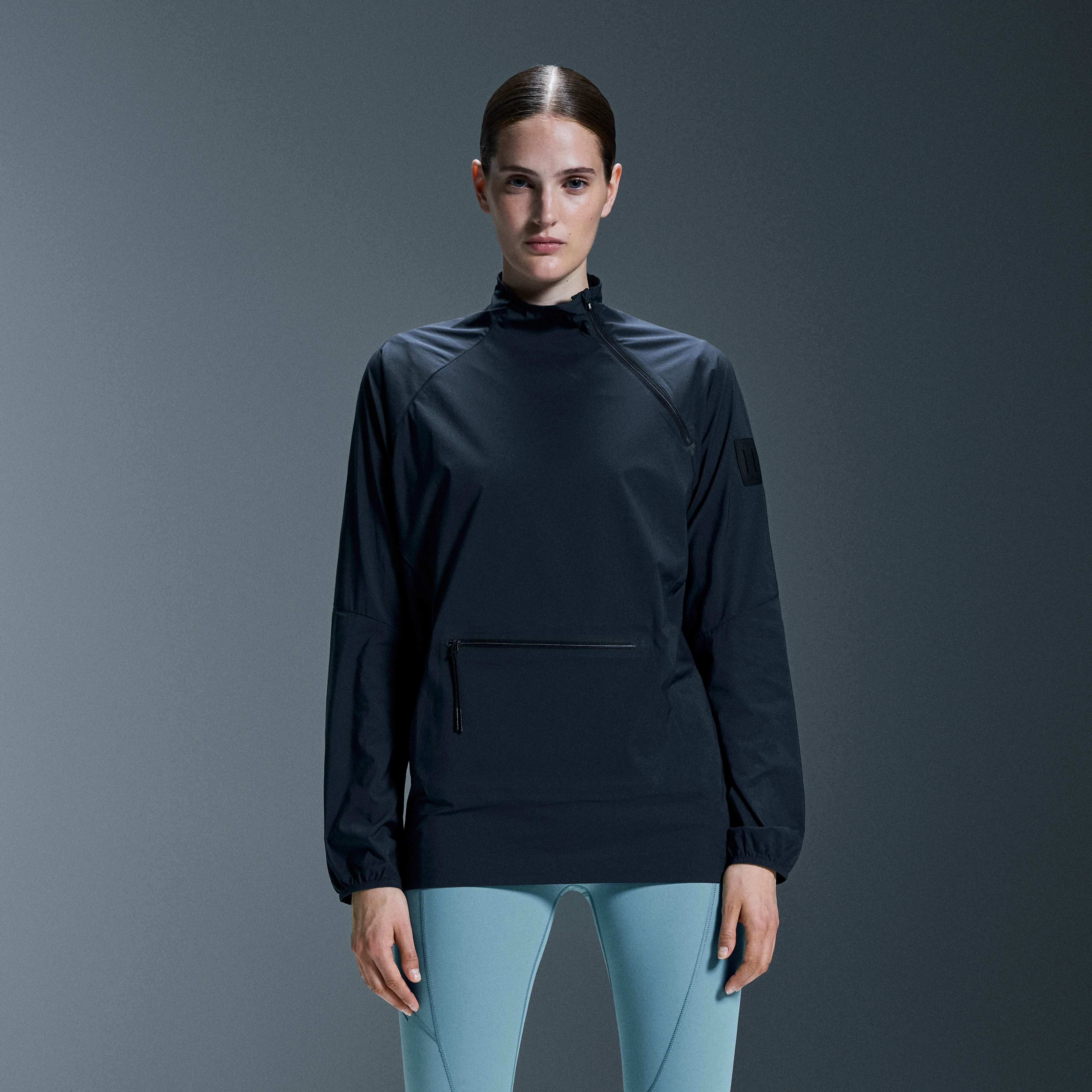 On Active Jacket Navy Femme – Pour tous les temps, légère, voyages, quotidien Vestes