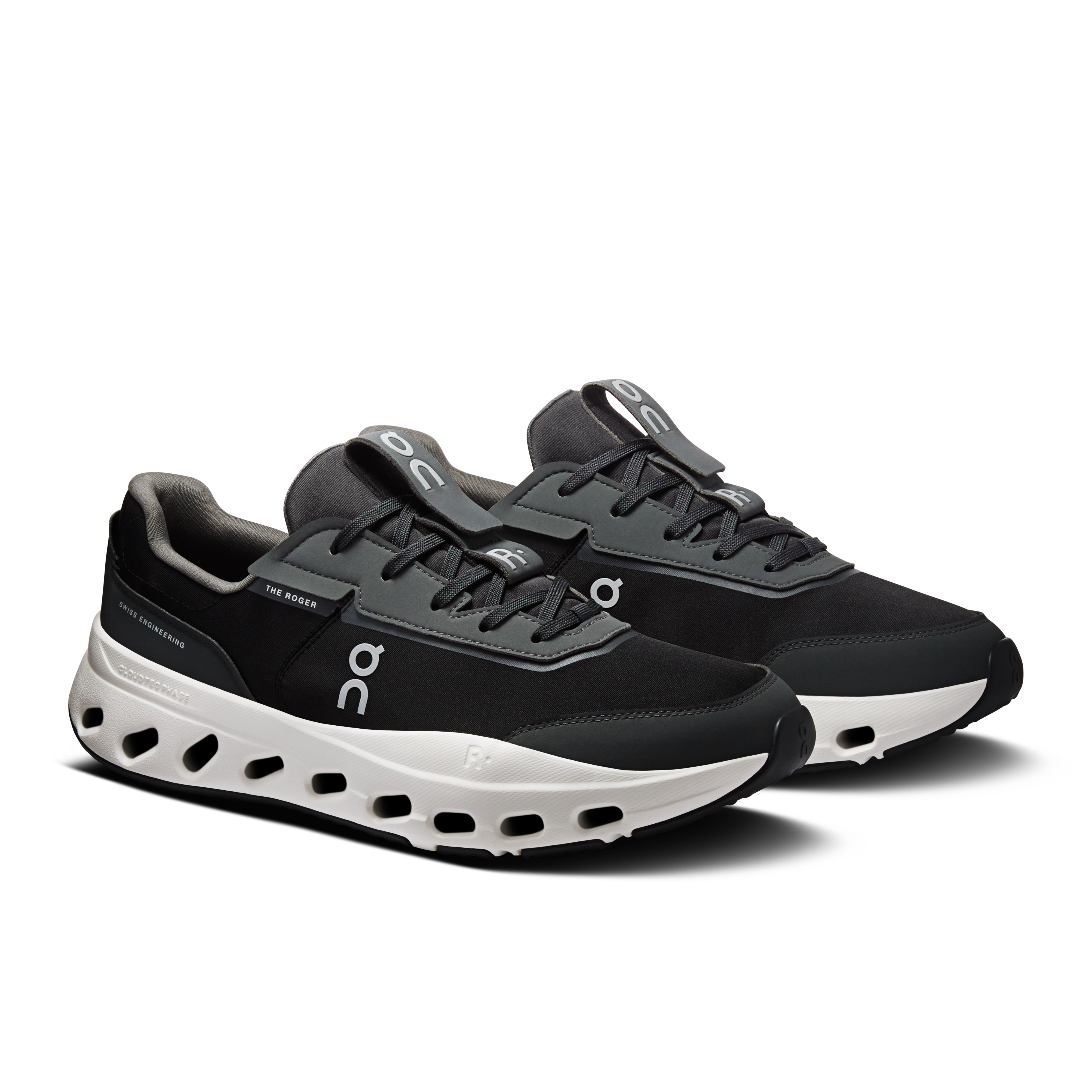 On THE ROGER Wildcard Black & White Homme Active Life Chaussures
