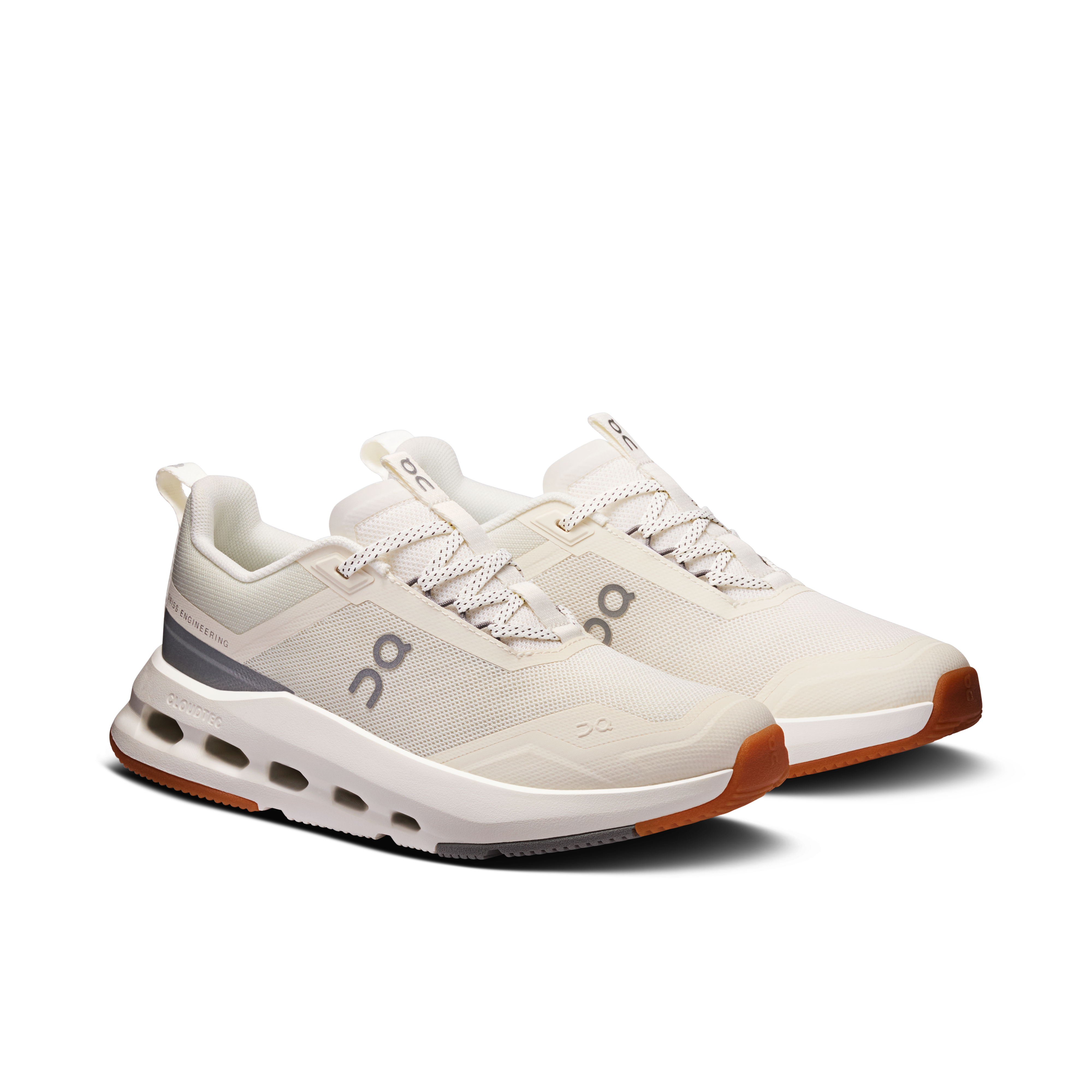 On Cloudnova Youth Ivory & Apollo Ados Active Life Chaussures
