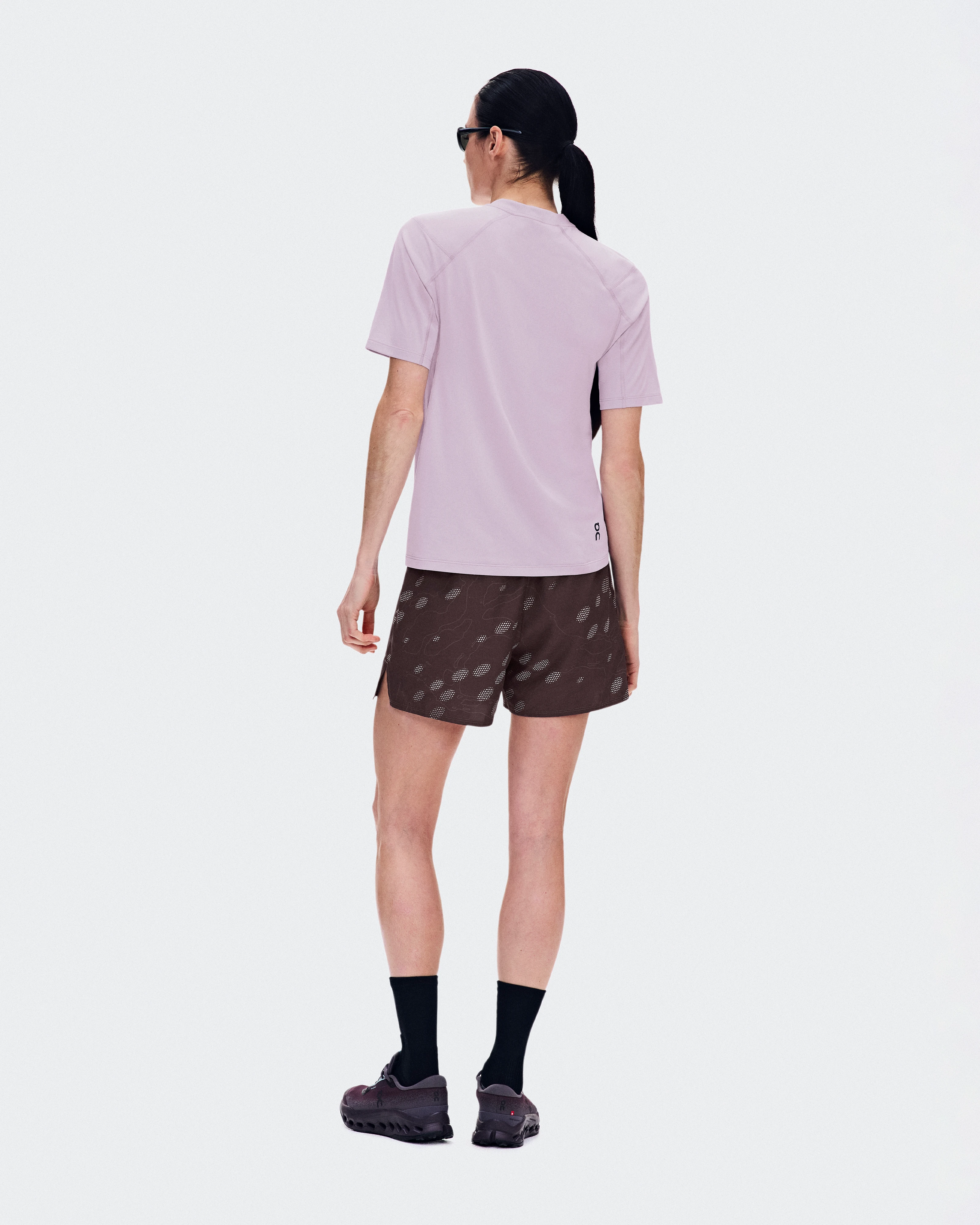 On Trail-T Solar Foxglove Femme Running de trail