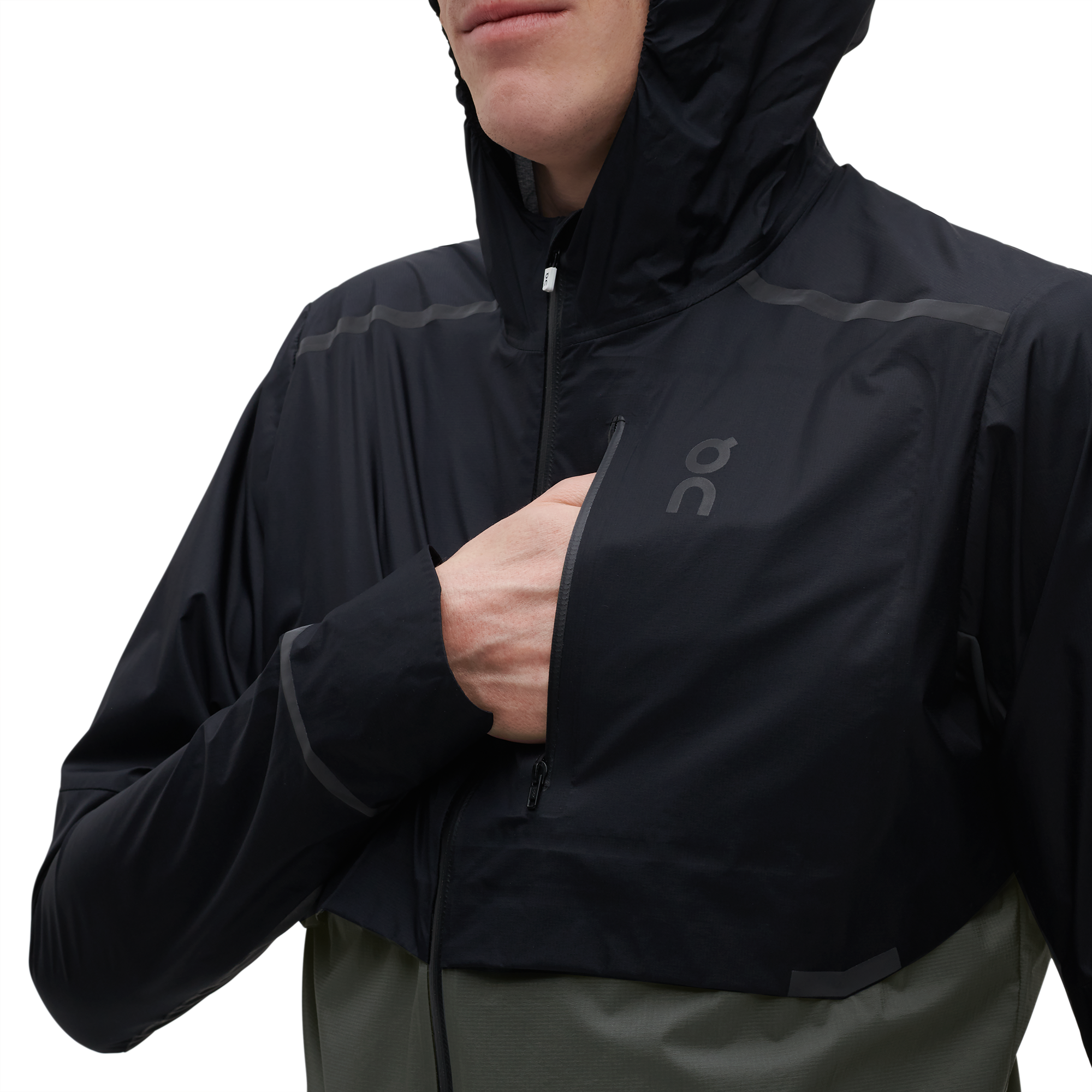 On Weather Jacket Black & Shadow Homme Vestes