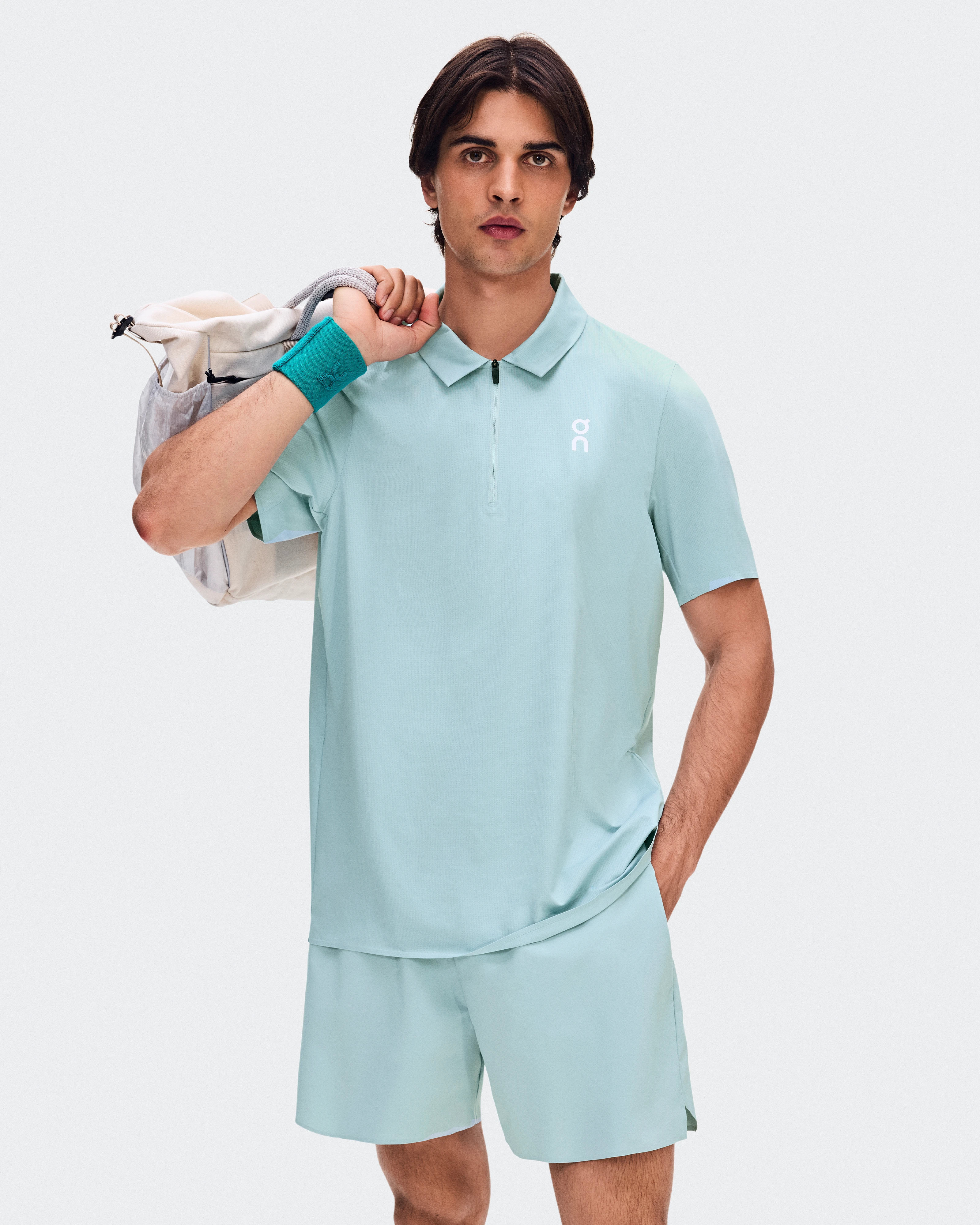 On Court Polo Brook Homme Hauts et t-shirts