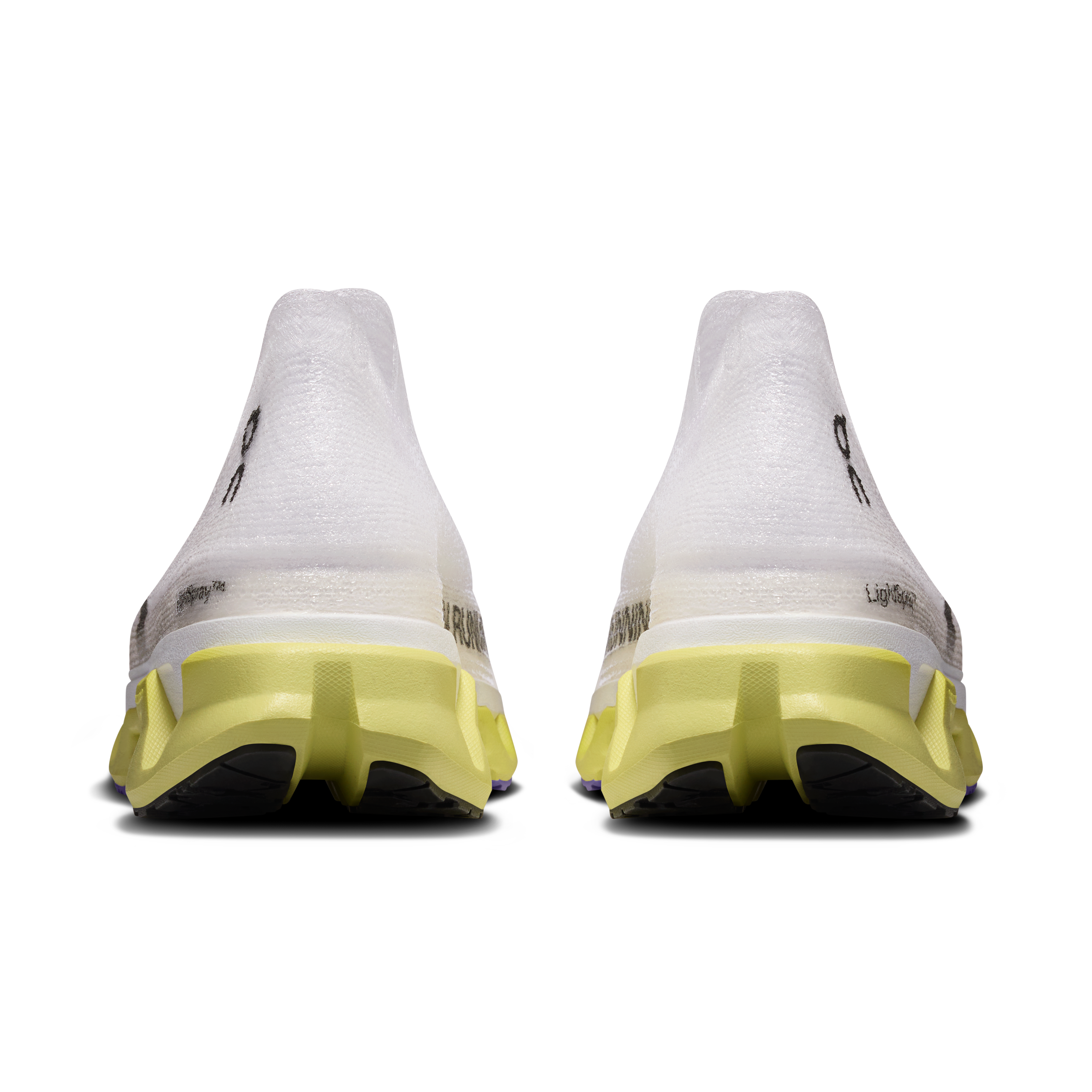 On LightSpray Cloudmonster 3 Hyper Limelight & Bloom Unisexe Running sur route Chaussures