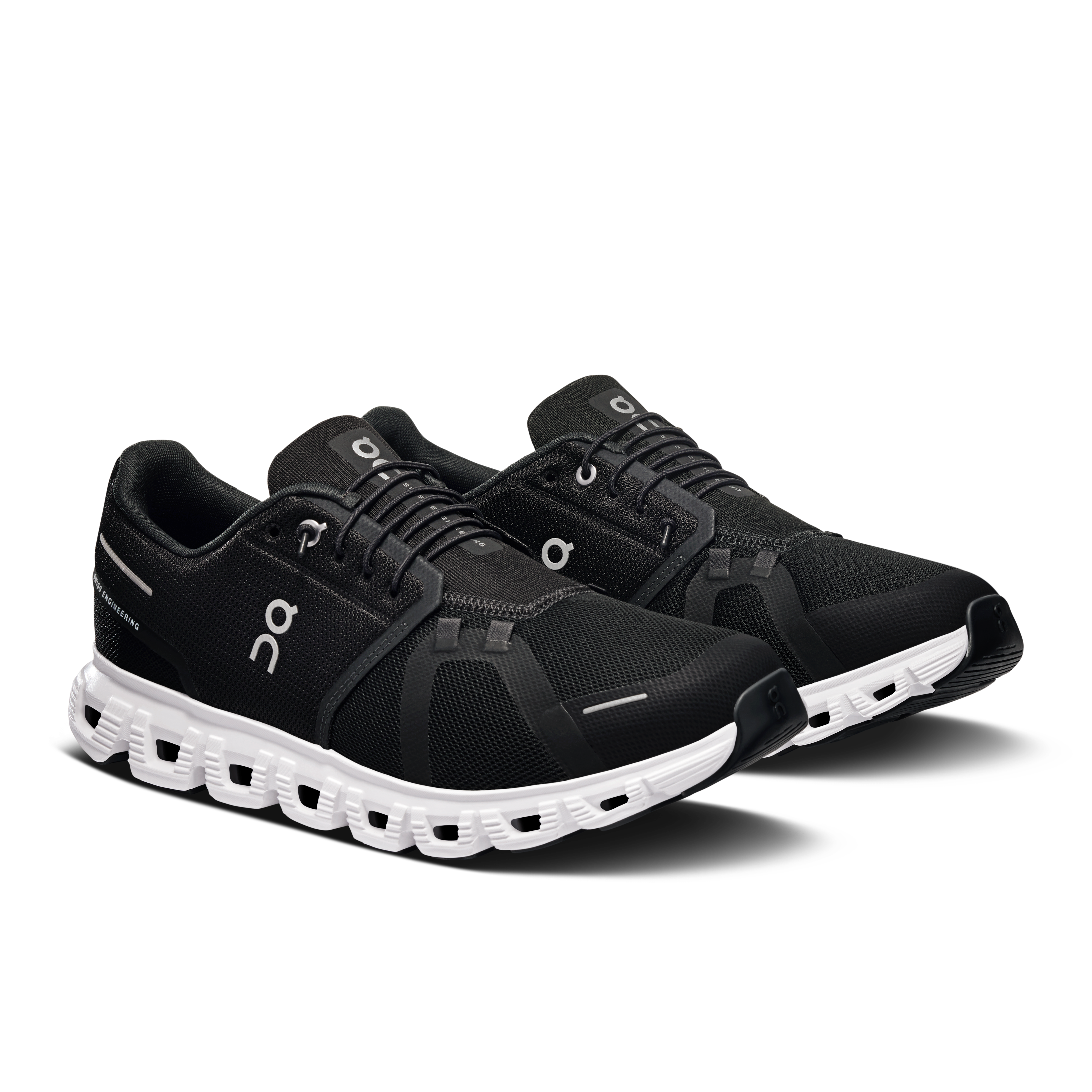 On Cloud 6 Black & White Homme Active Life Chaussures