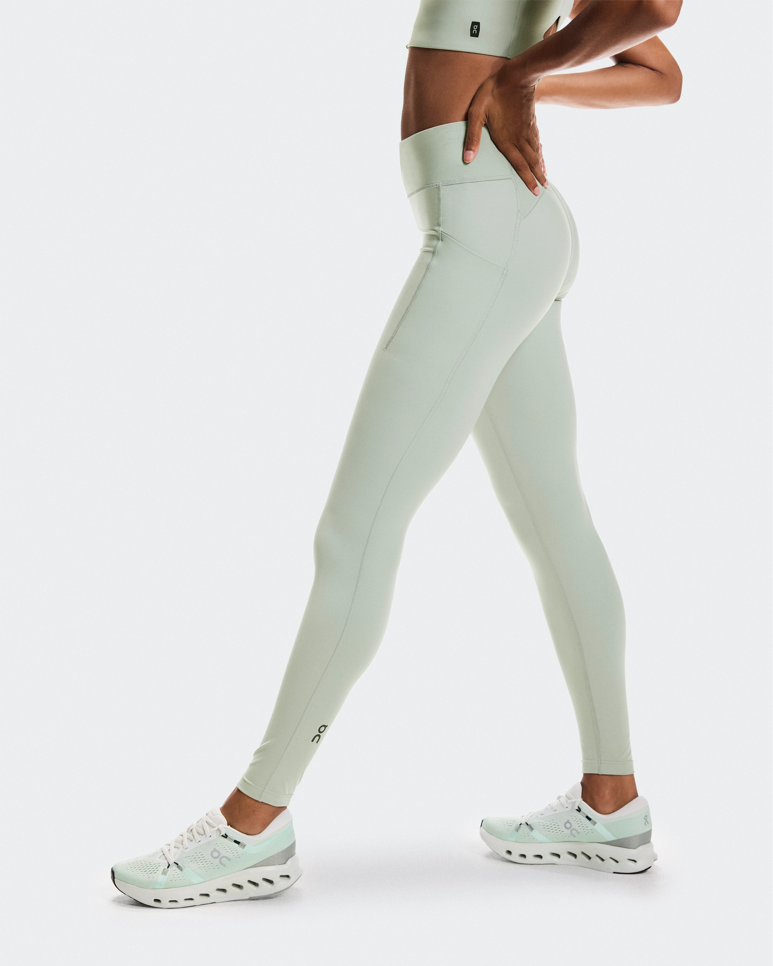 On Performance Tights Tin Femme Leggings