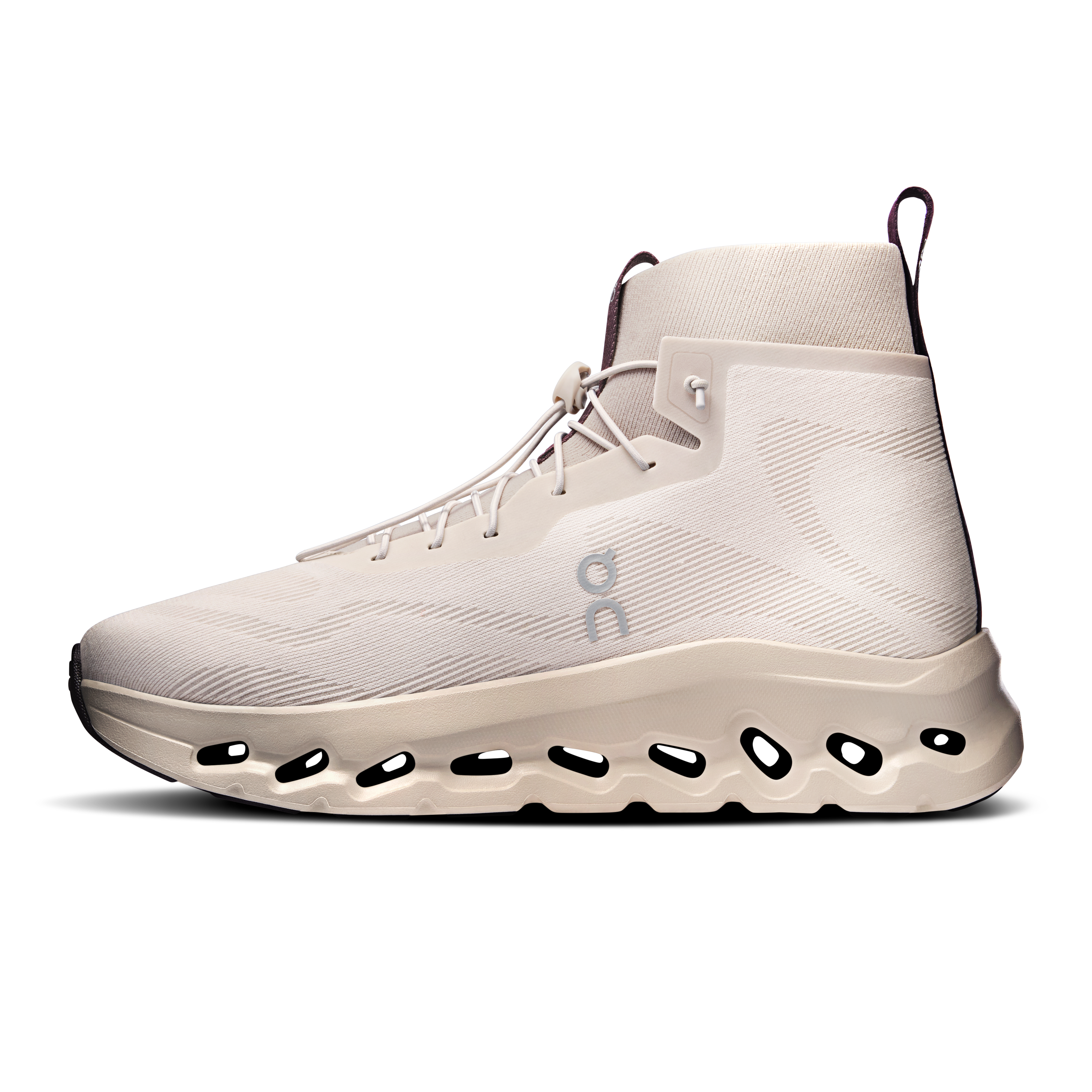 On Cloudtilt Hi LOEWE Sand & Oatmeal | Plum Homme Active Life Chaussures